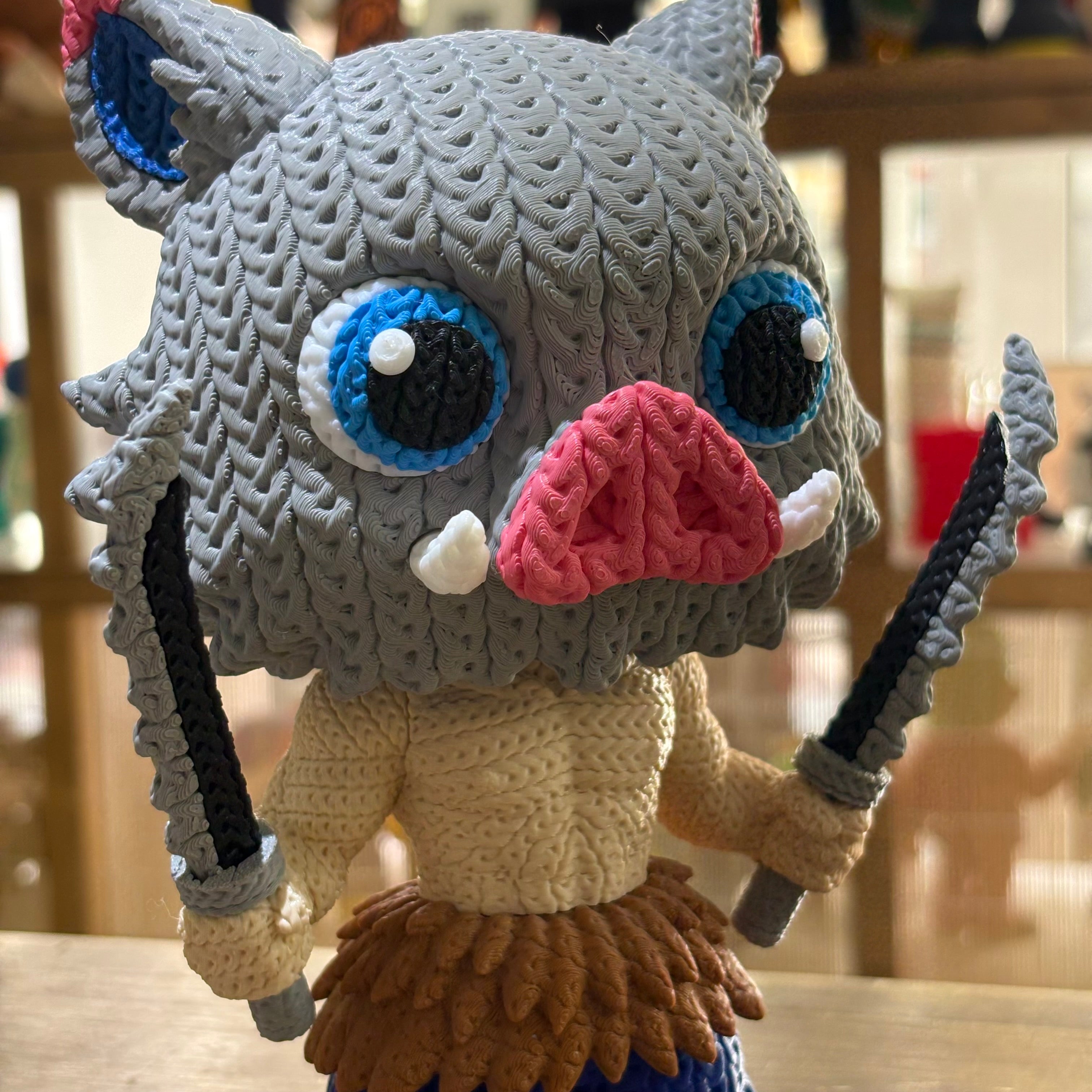 PERSONAJE ESTILO CROCHET 3D
