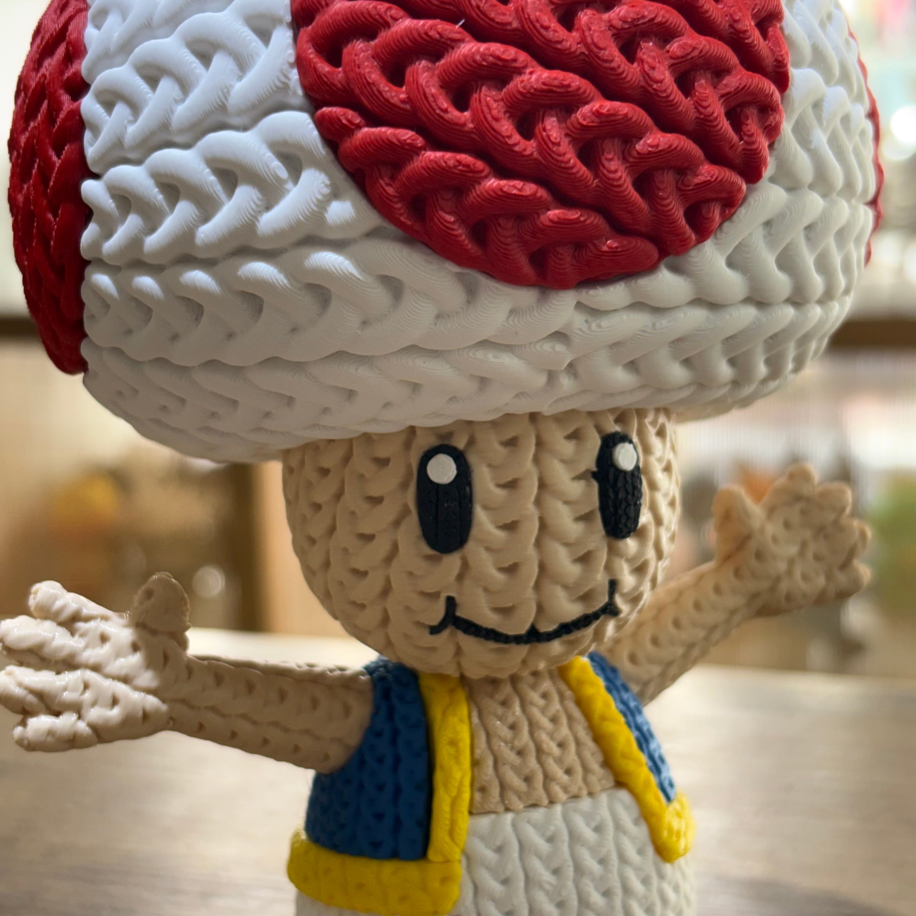 PERSONAJE ESTILO CROCHET 3D