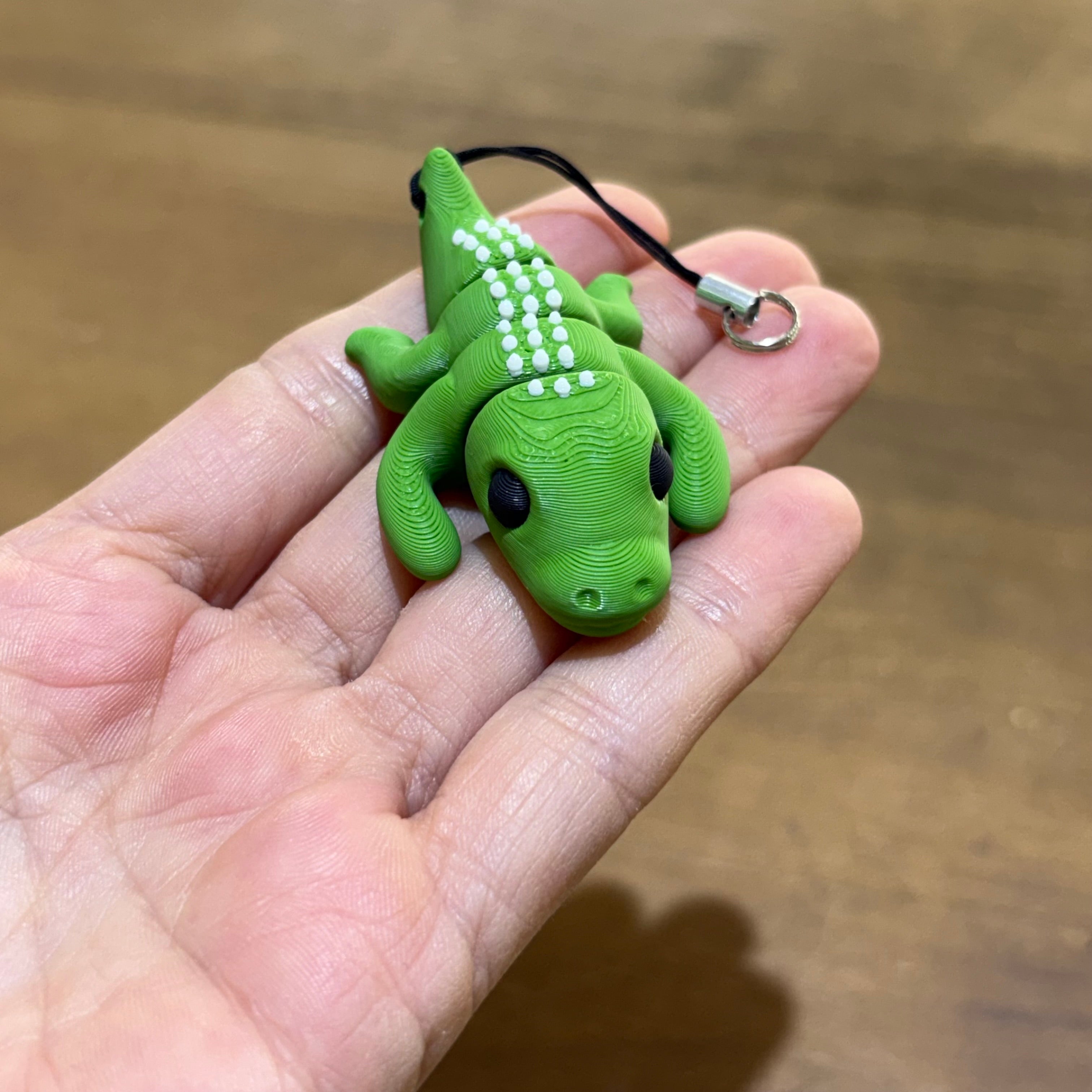 LLAVERO MINI COCODRILO