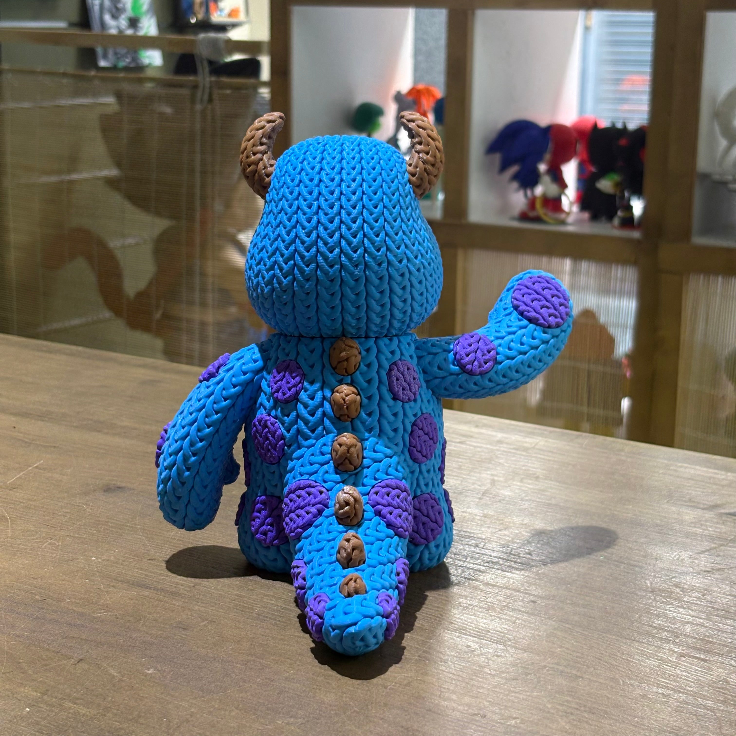 PERSONAJE ESTILO CROCHET 3D