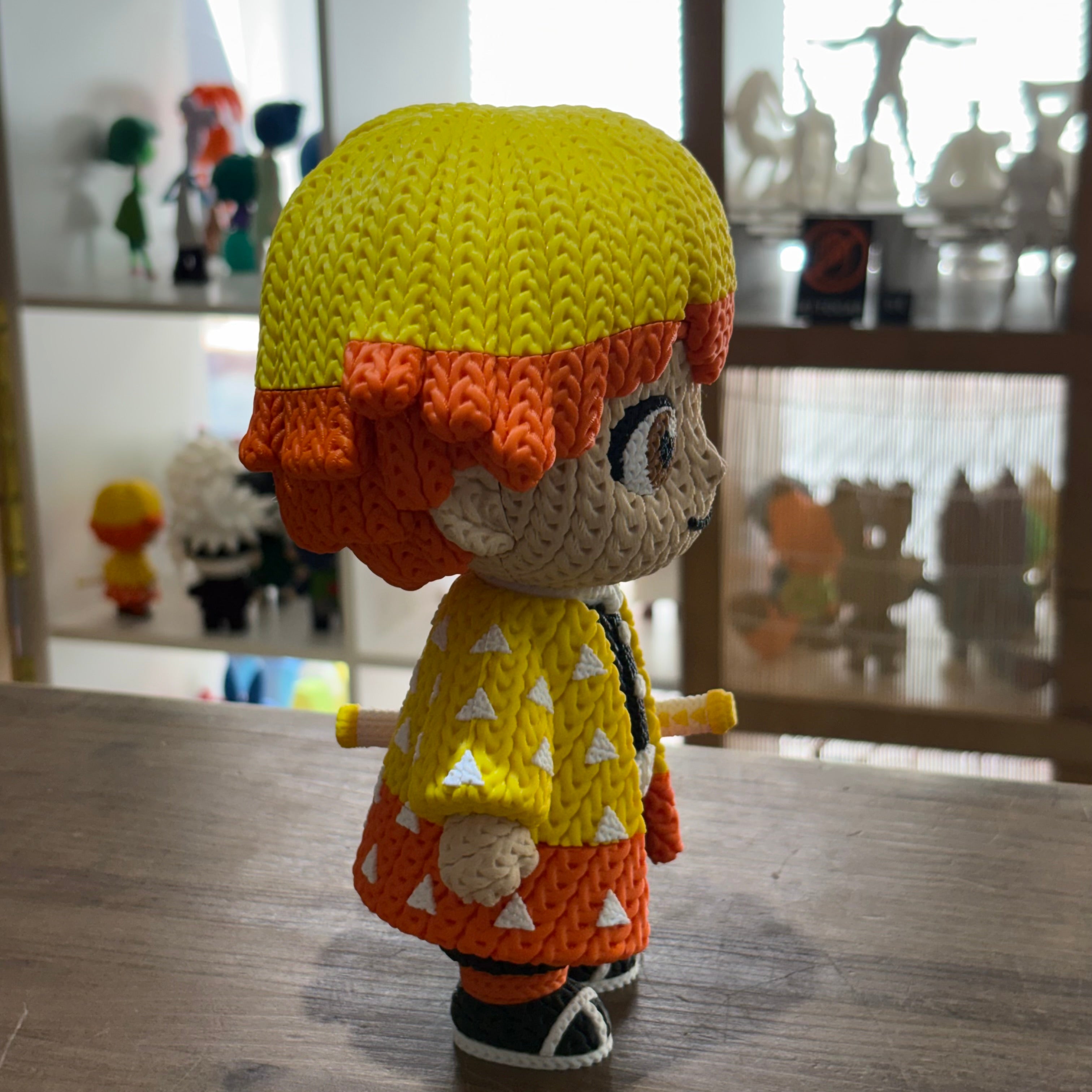 PERSONAJE ESTILO CROCHET 3D