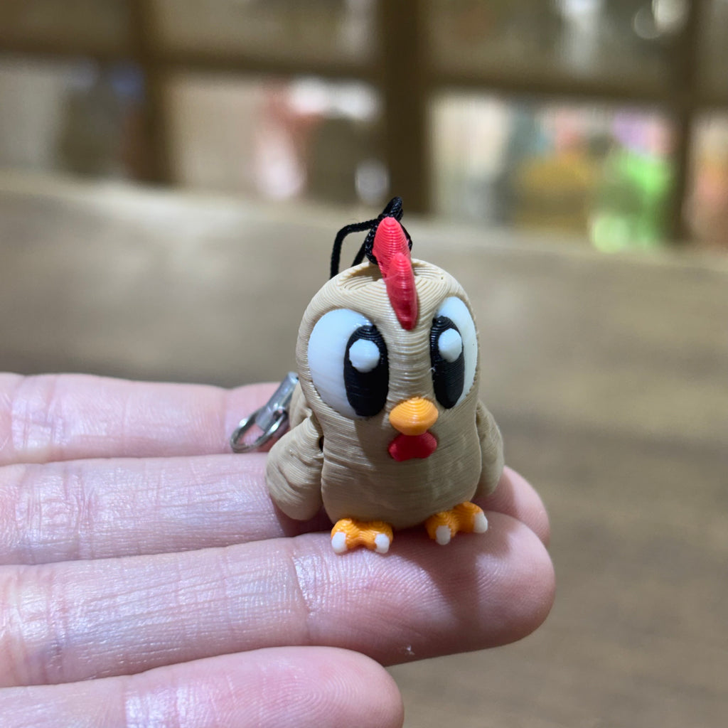 LLAVERO MINI GALLINA