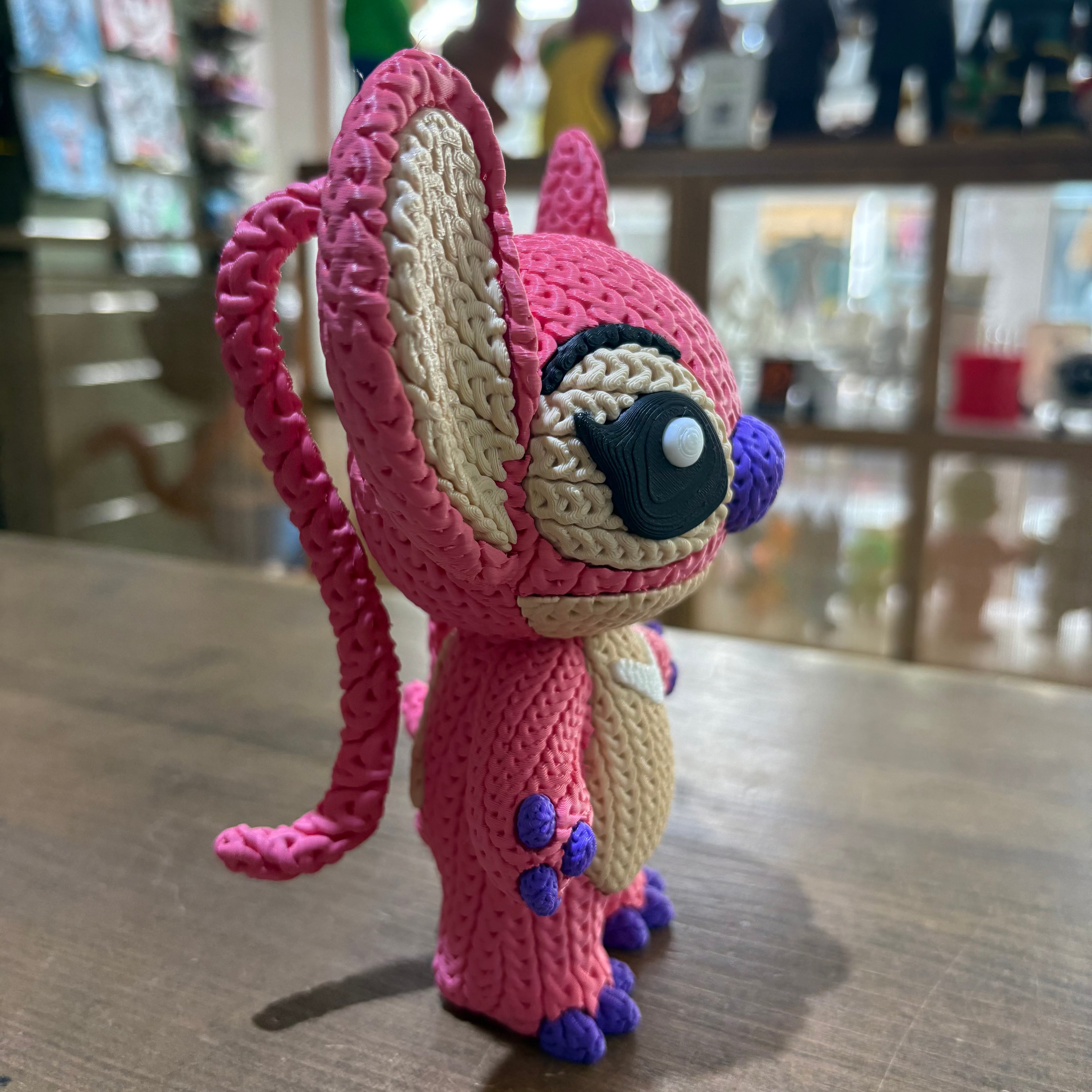 PERSONAJE ESTILO CROCHET 3D