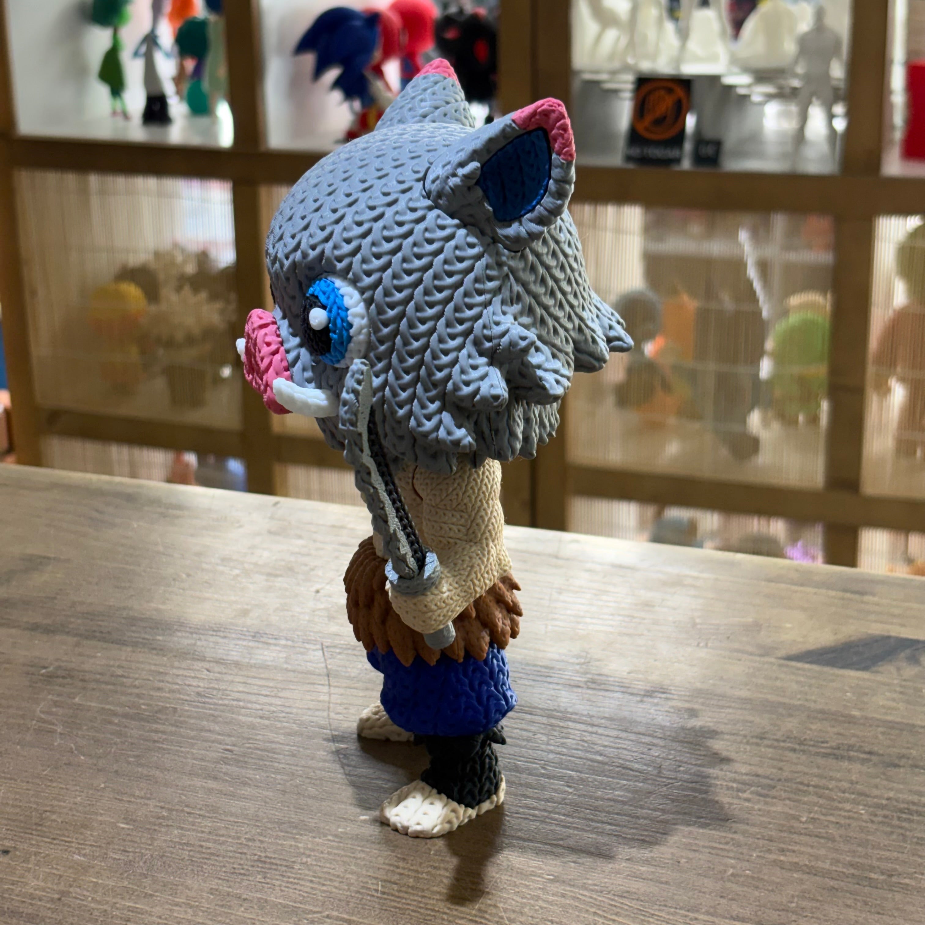 PERSONAJE ESTILO CROCHET 3D