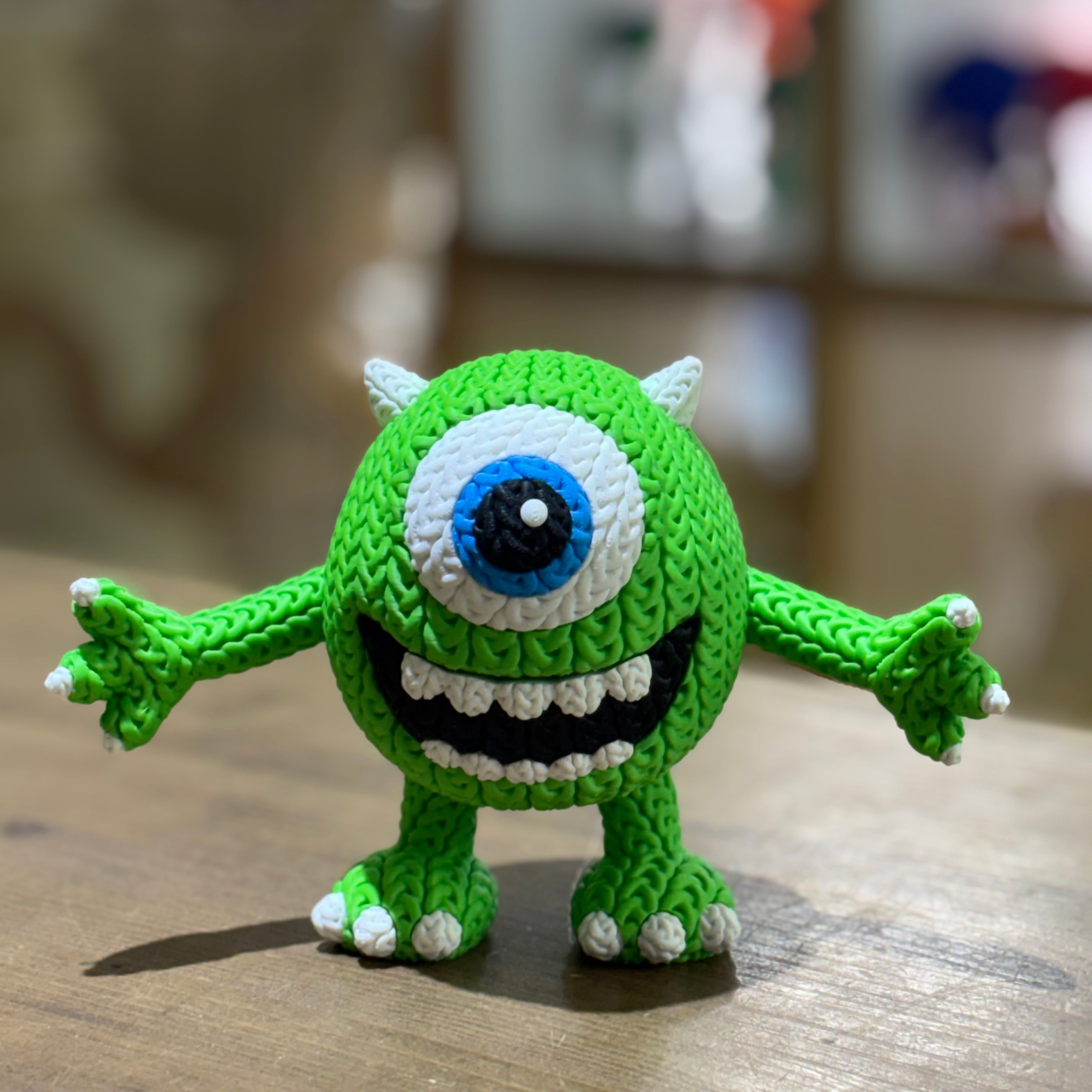 PERSONAJE ESTILO CROCHET 3D