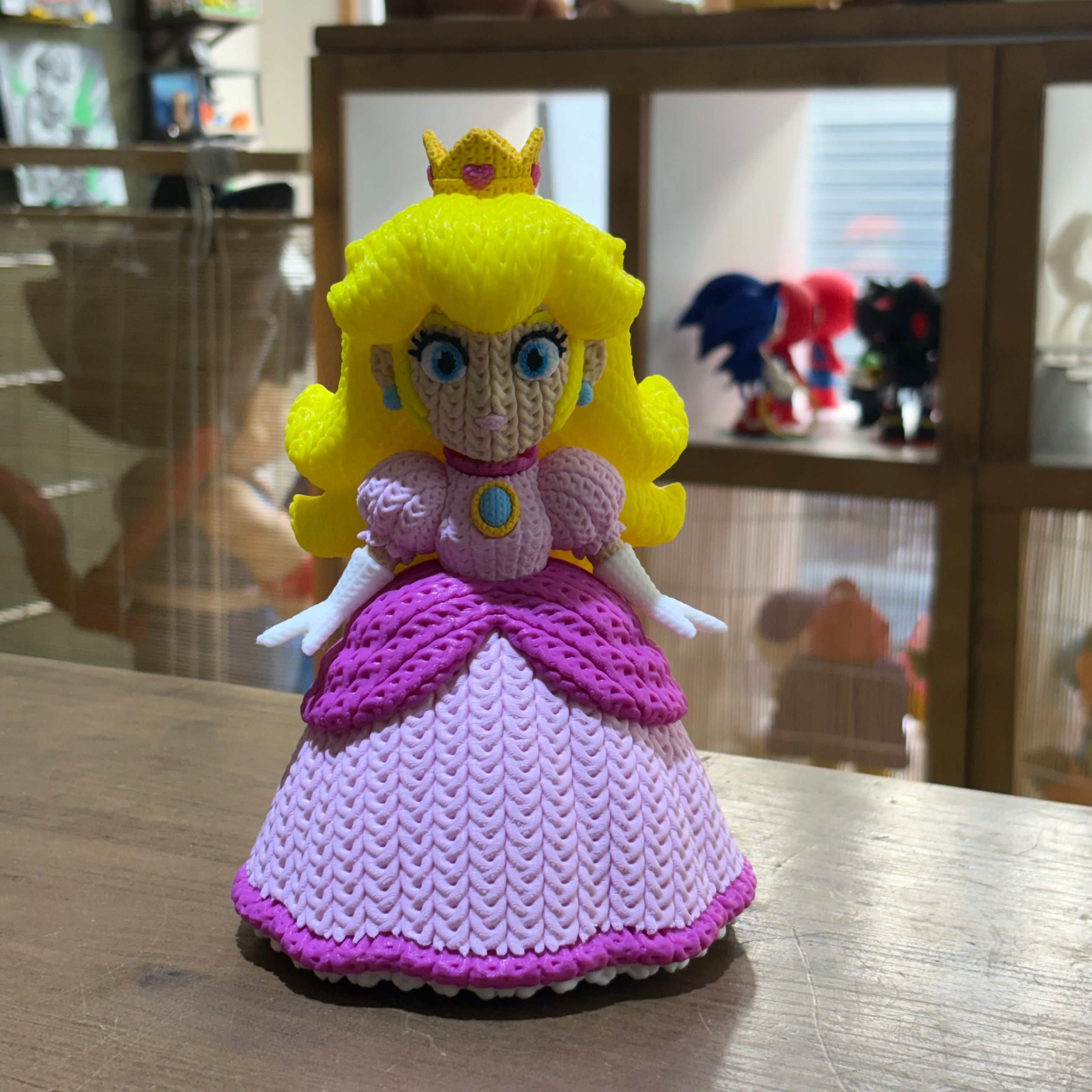 PERSONAJE ESTILO CROCHET 3D