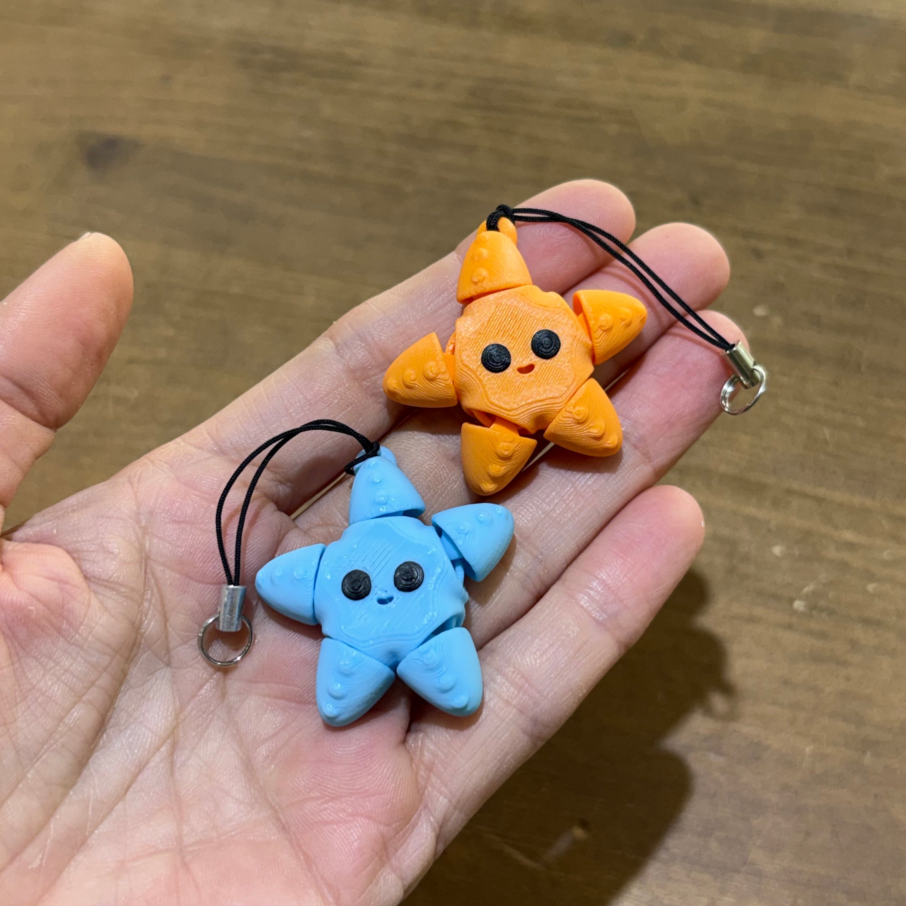MINI STARFISH KEYCHAIN