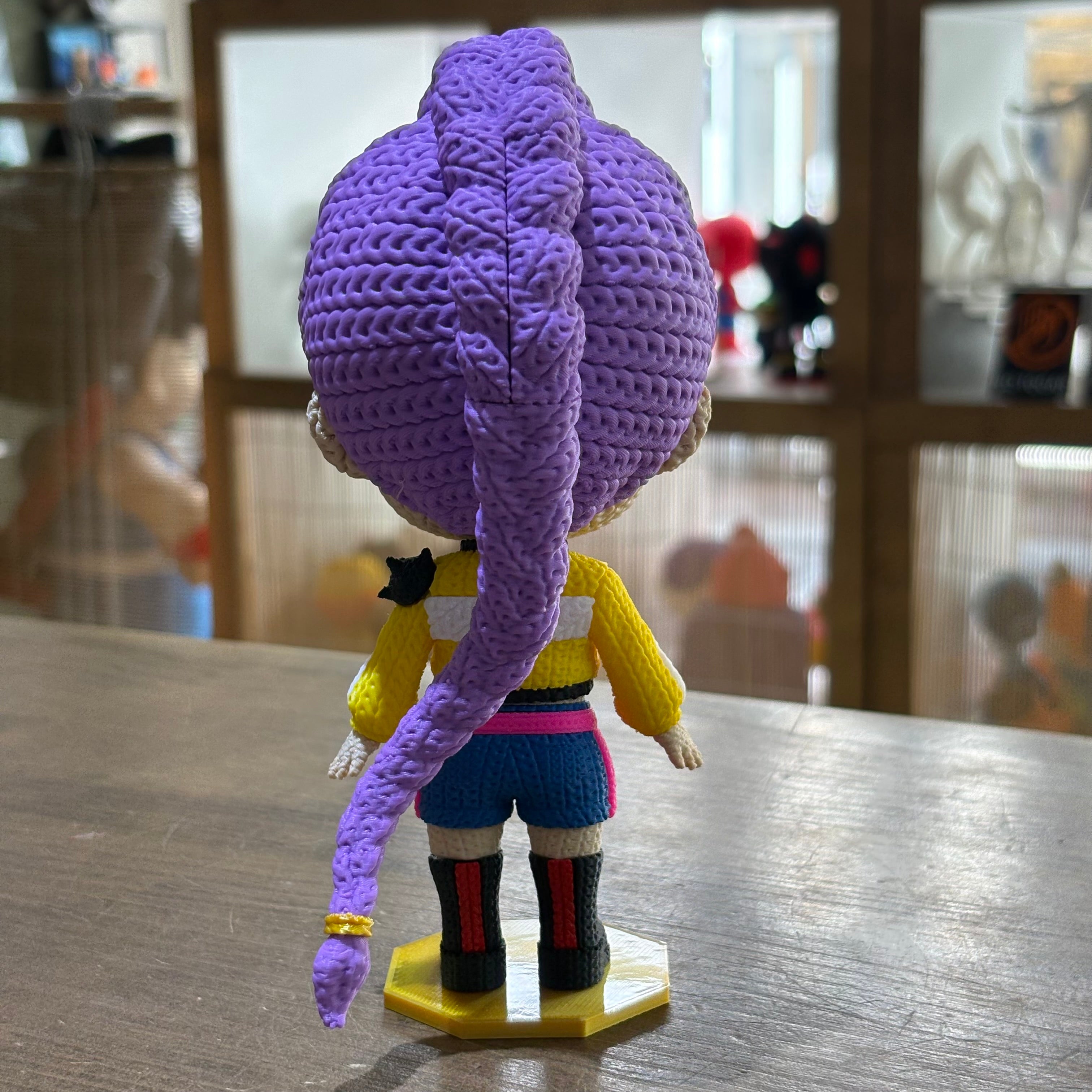 PERSONAJE ESTILO CROCHET 3D
