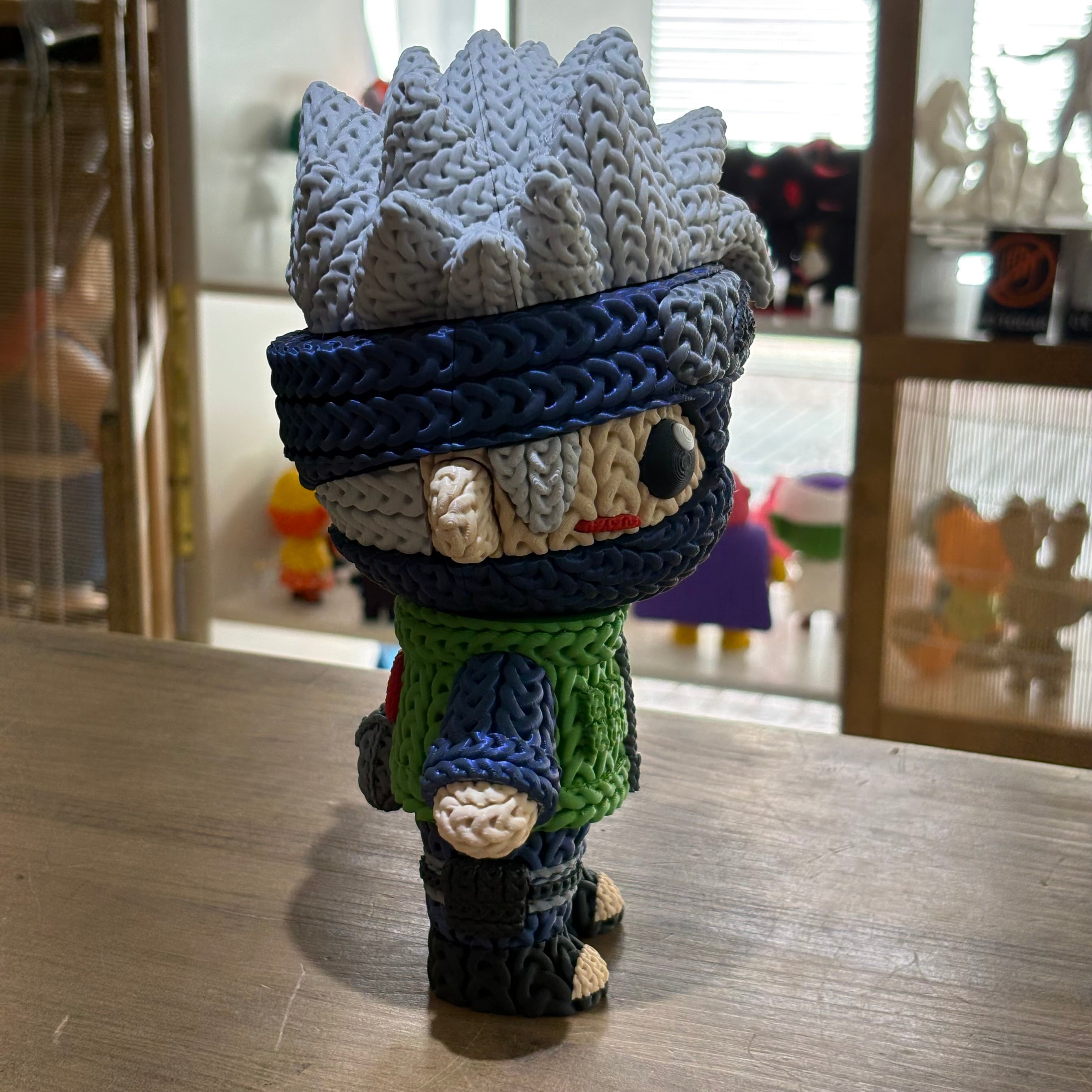 PERSONAJE ESTILO CROCHET 3D