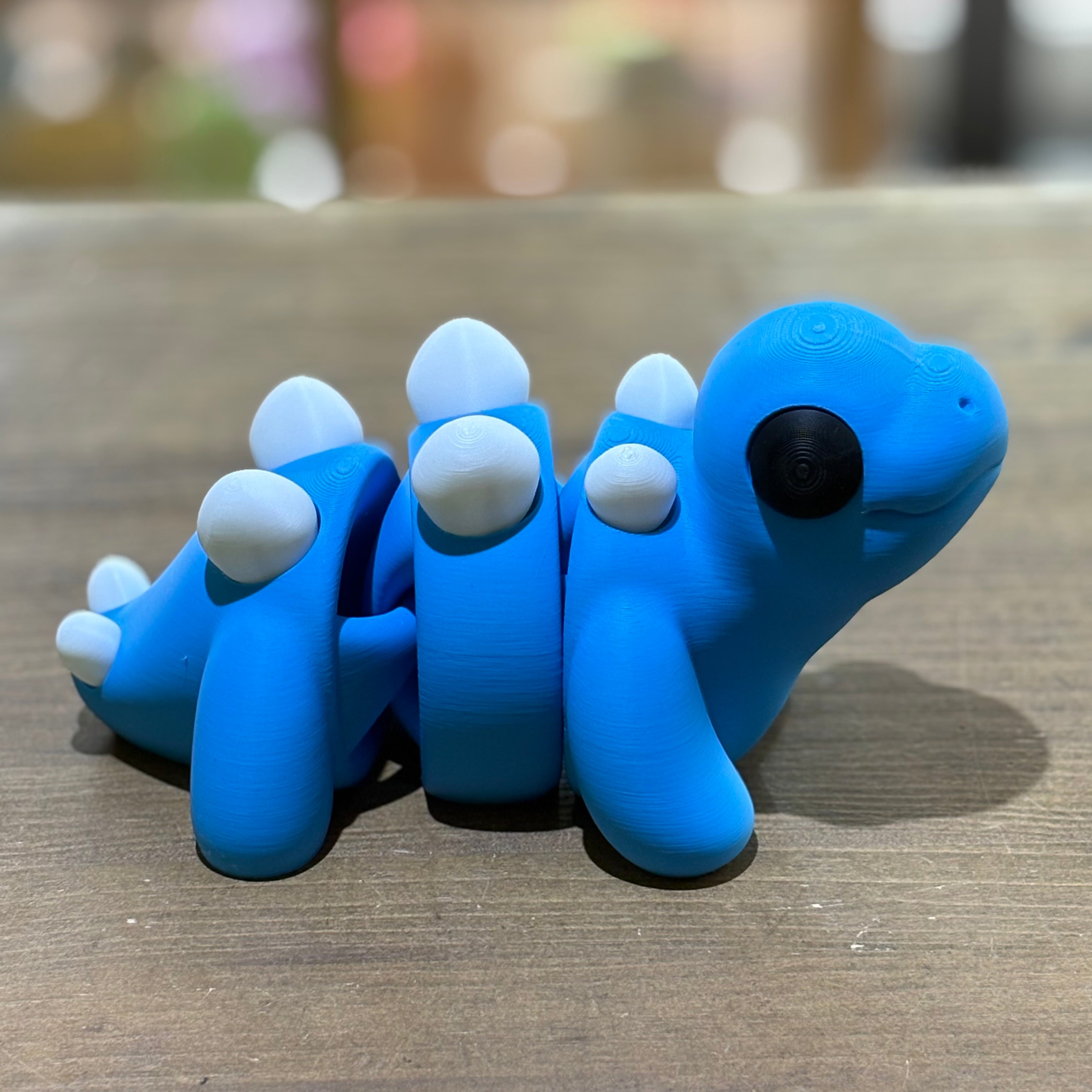 MAXI STEGOSAURUS FLEXI AZUL