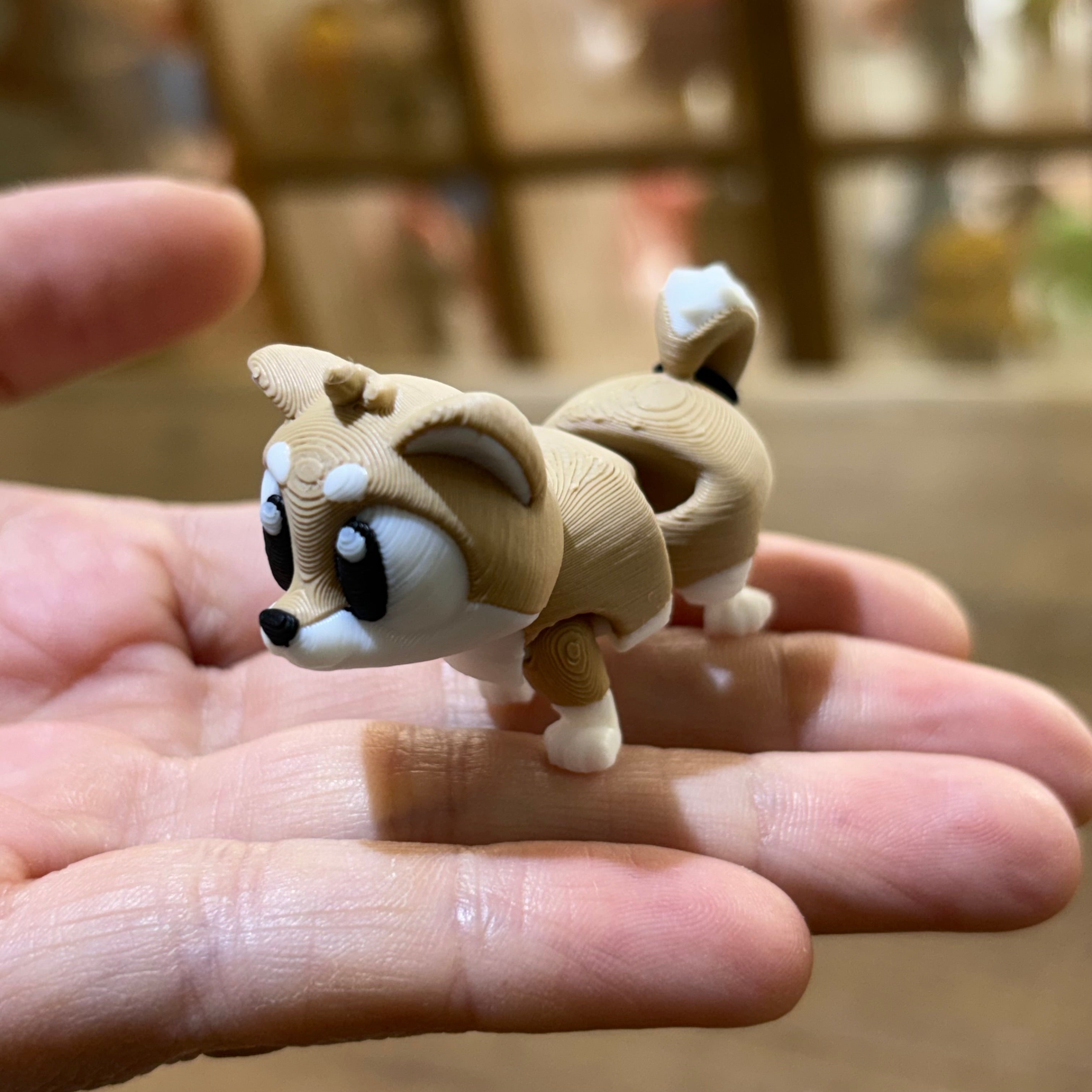 LLAVERO MINI SHIBA INU