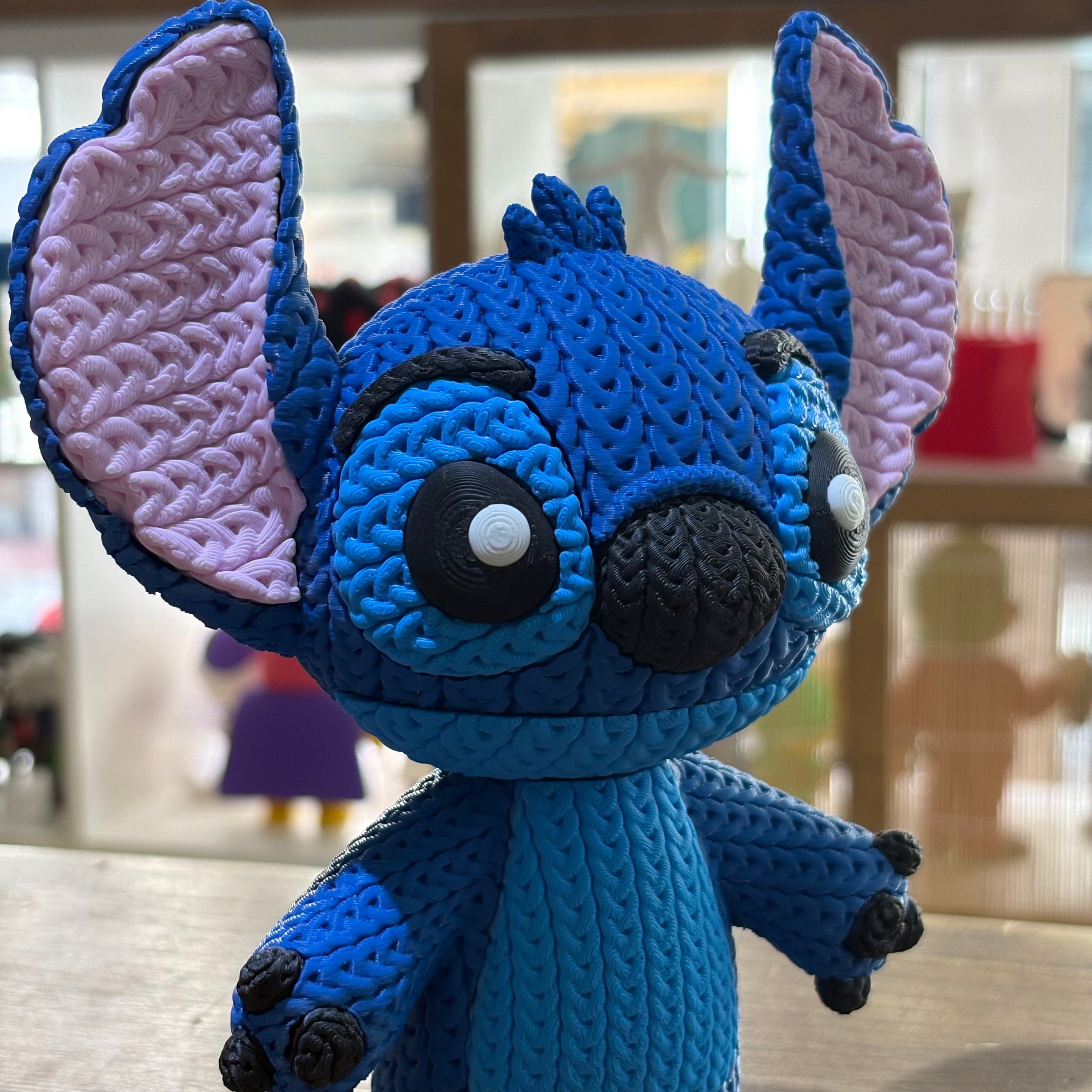PERSONAJE ESTILO CROCHET 3D