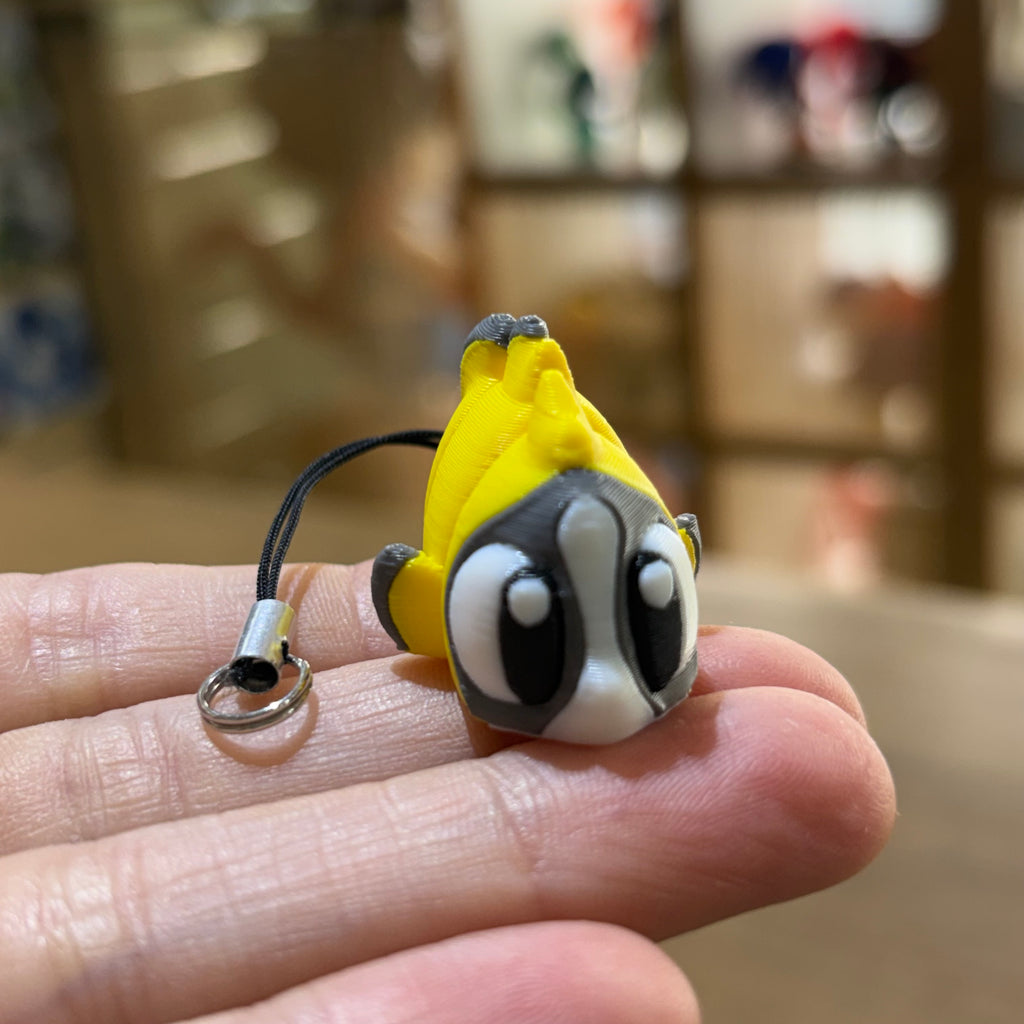 LLAVERO MINI PEZ AMARILLO