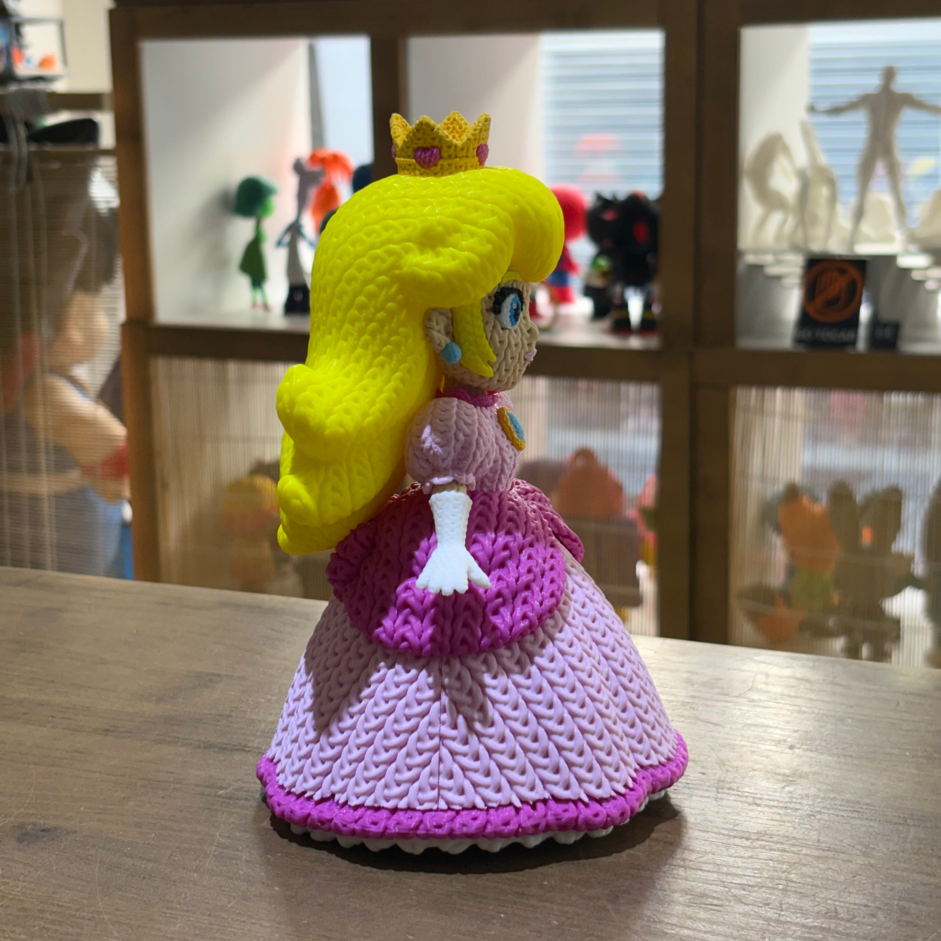 PERSONAJE ESTILO CROCHET 3D