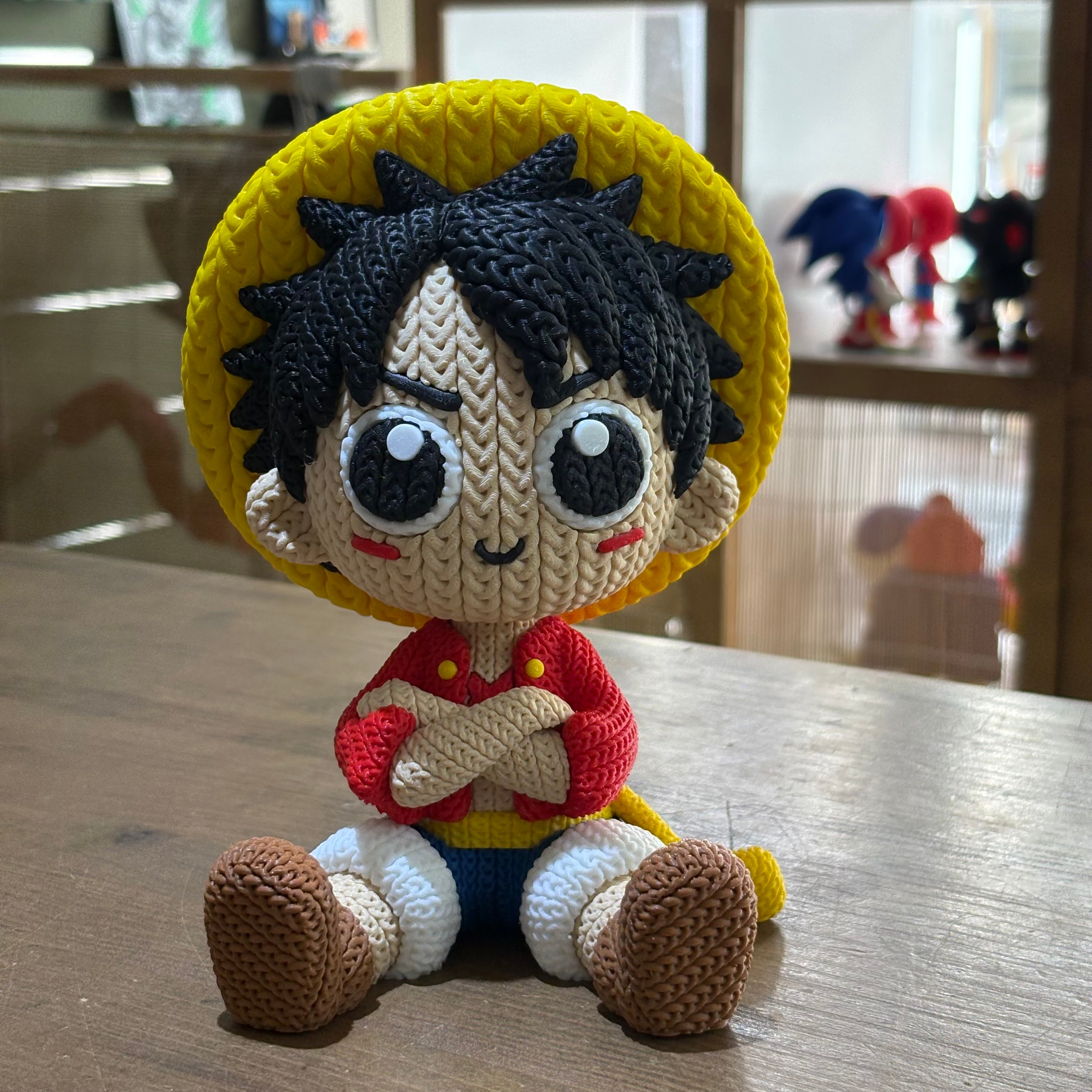 PERSONAJE ESTILO CROCHET 3D