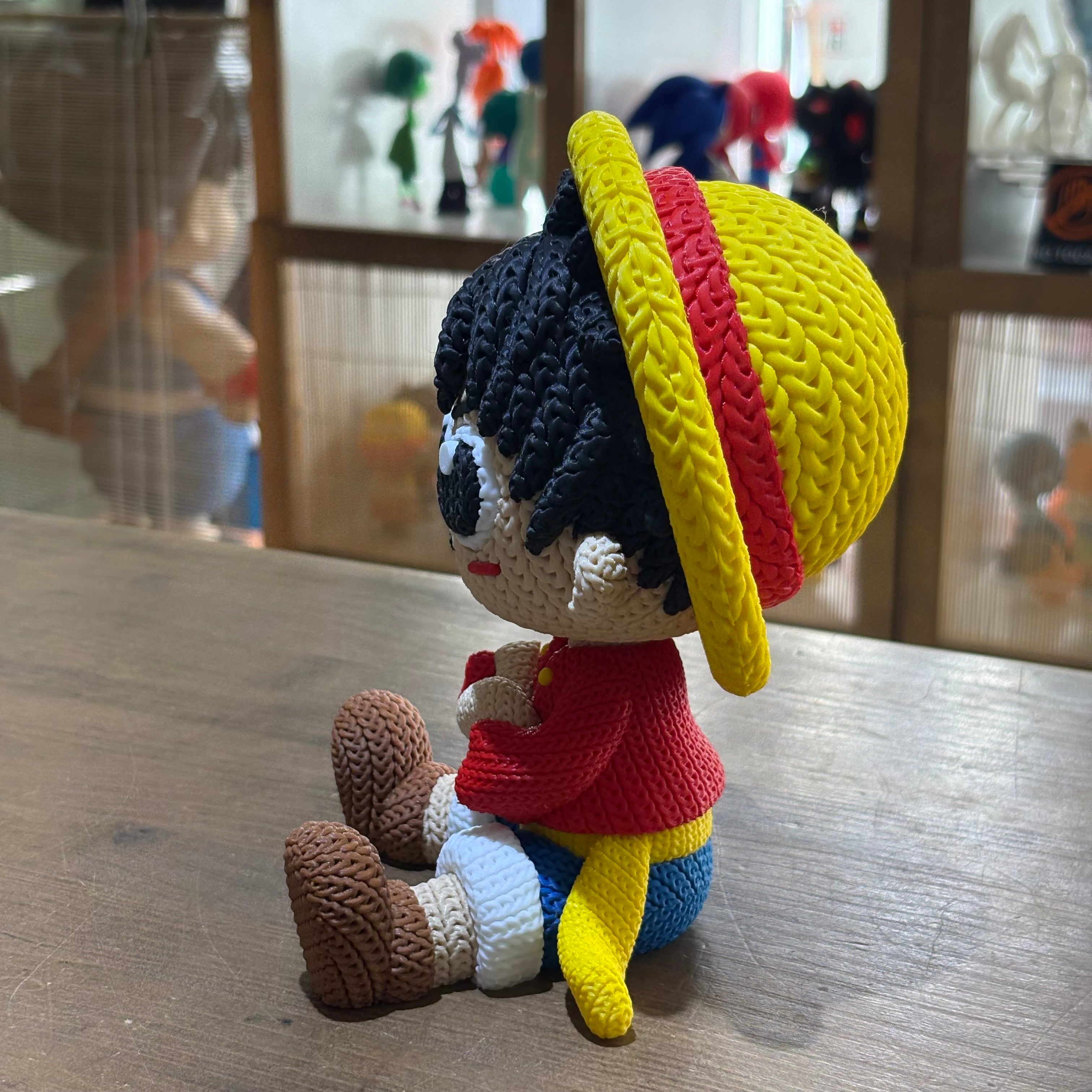 PERSONAJE ESTILO CROCHET 3D