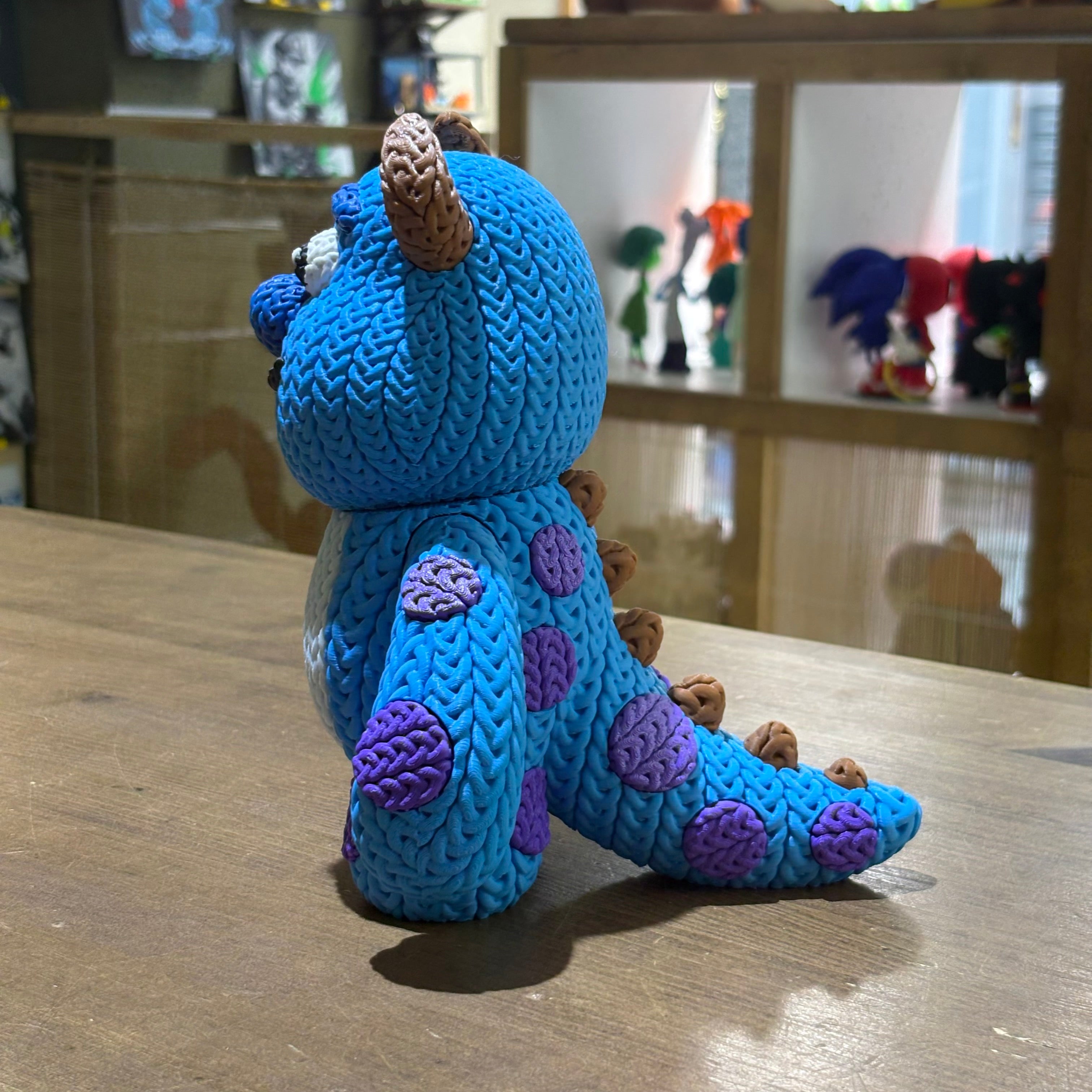 PERSONAJE ESTILO CROCHET 3D