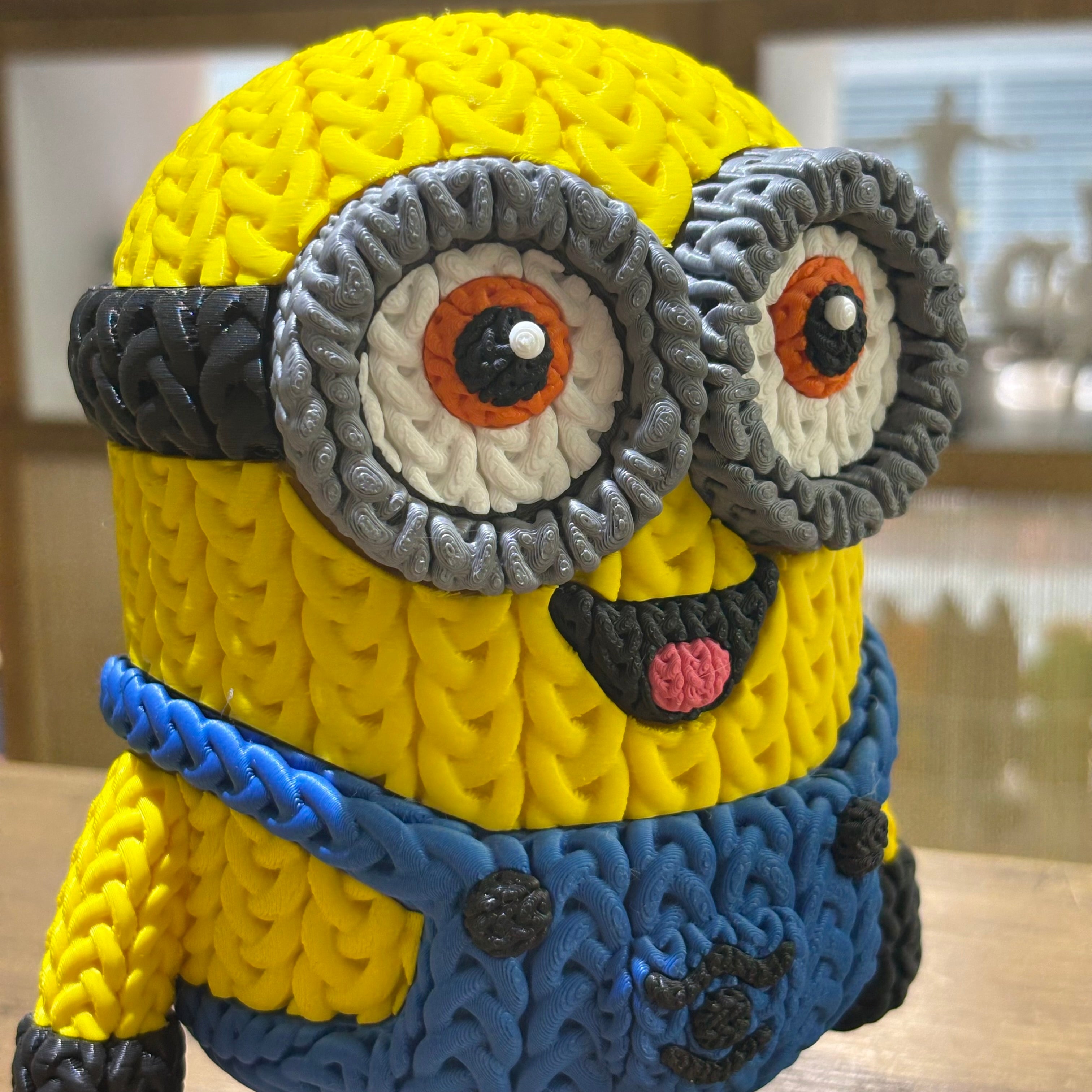 PERSONAJE ESTILO CROCHET 3D