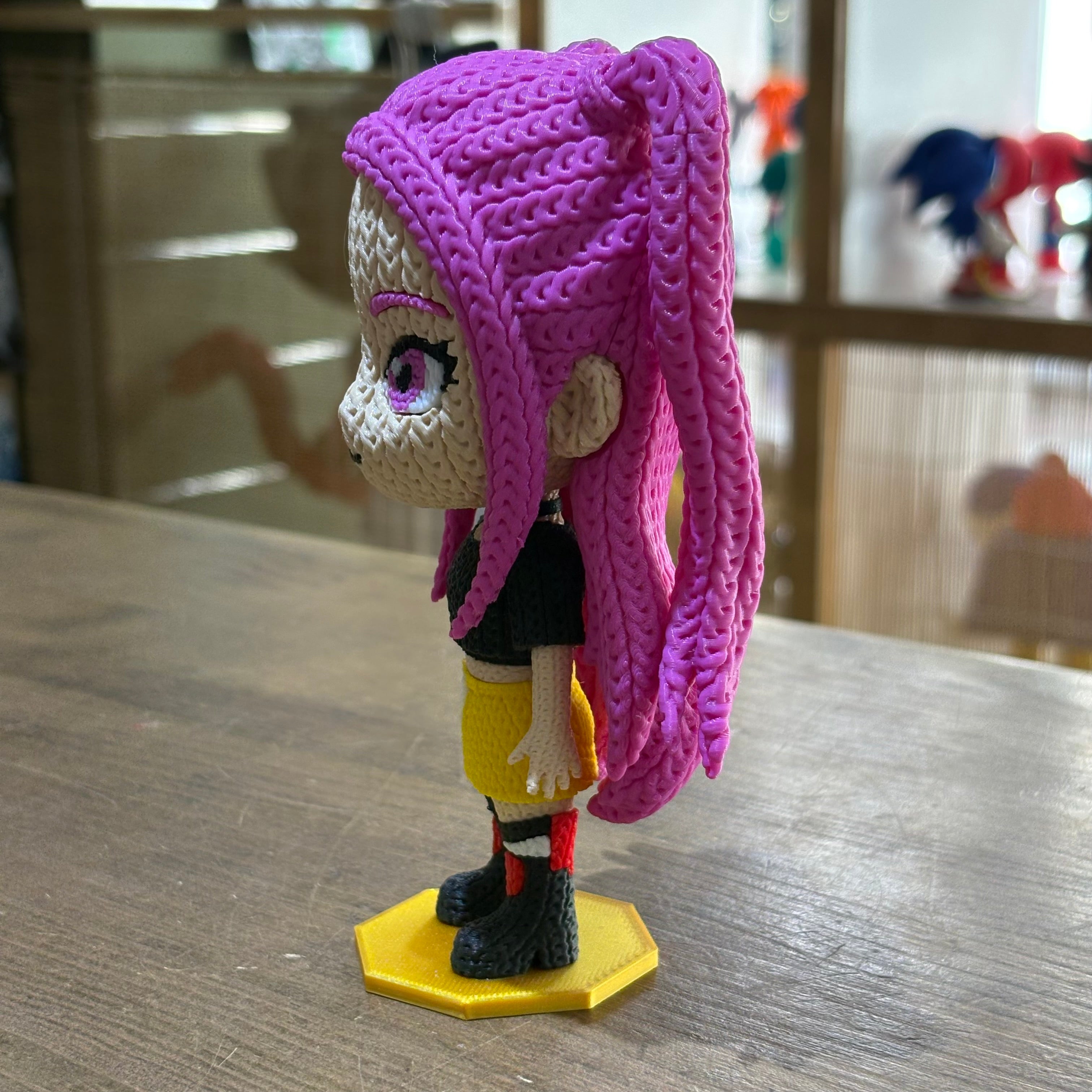 PERSONAJE ESTILO CROCHET 3D