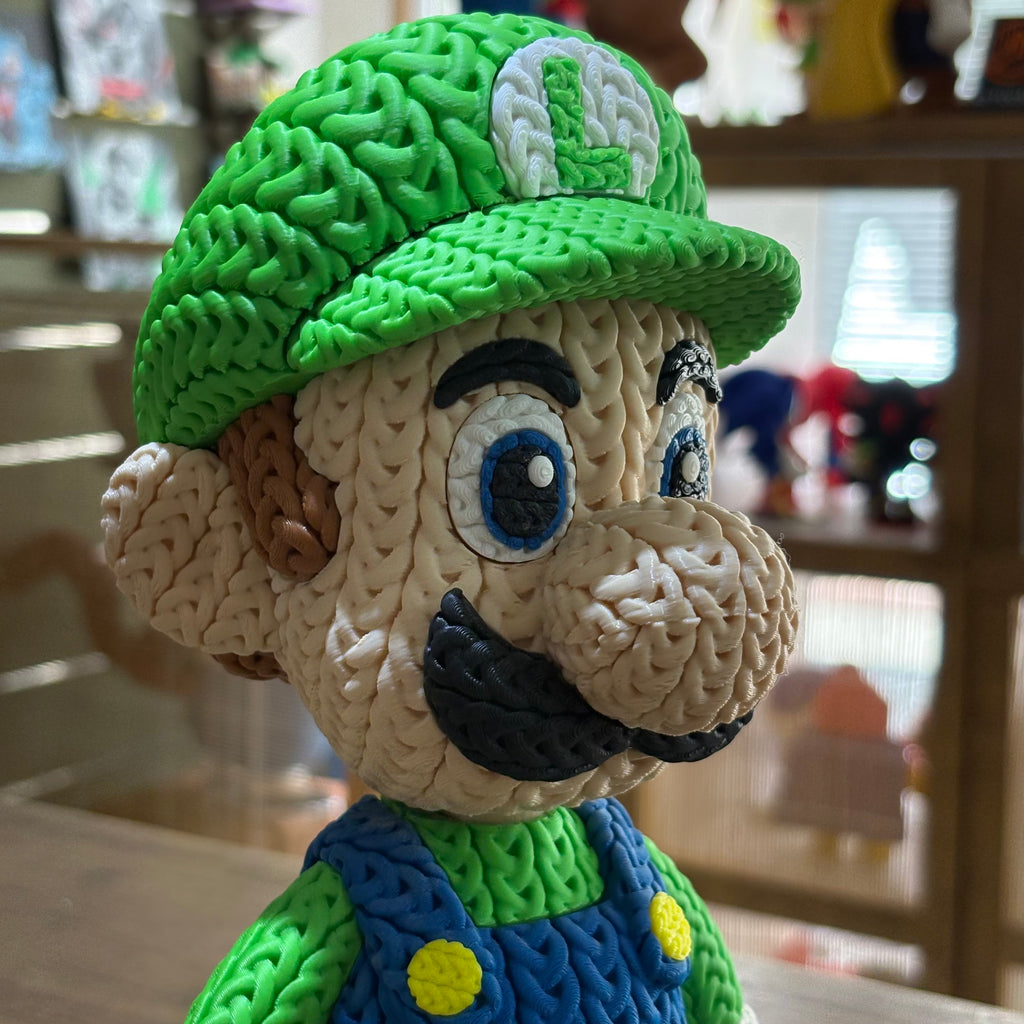 PERSONAJE ESTILO CROCHET 3D