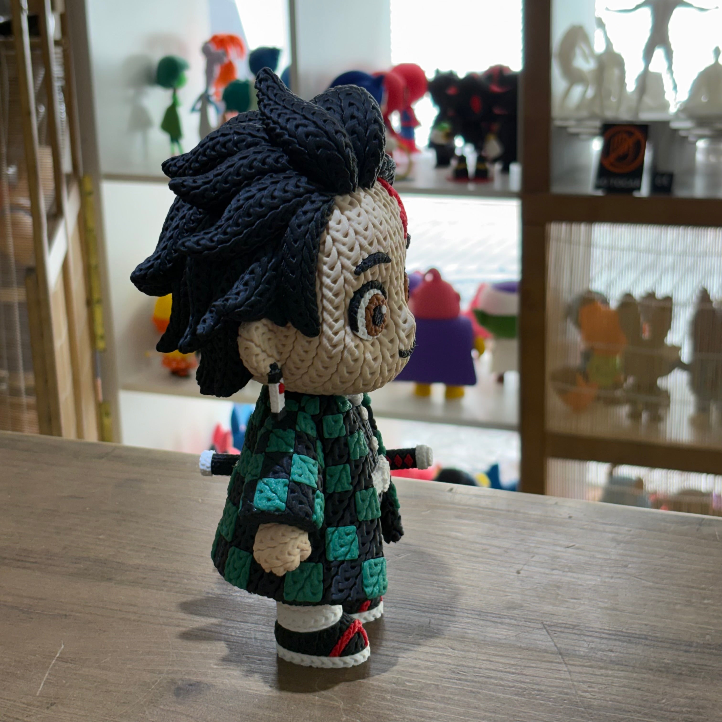 PERSONAJE ESTILO CROCHET 3D