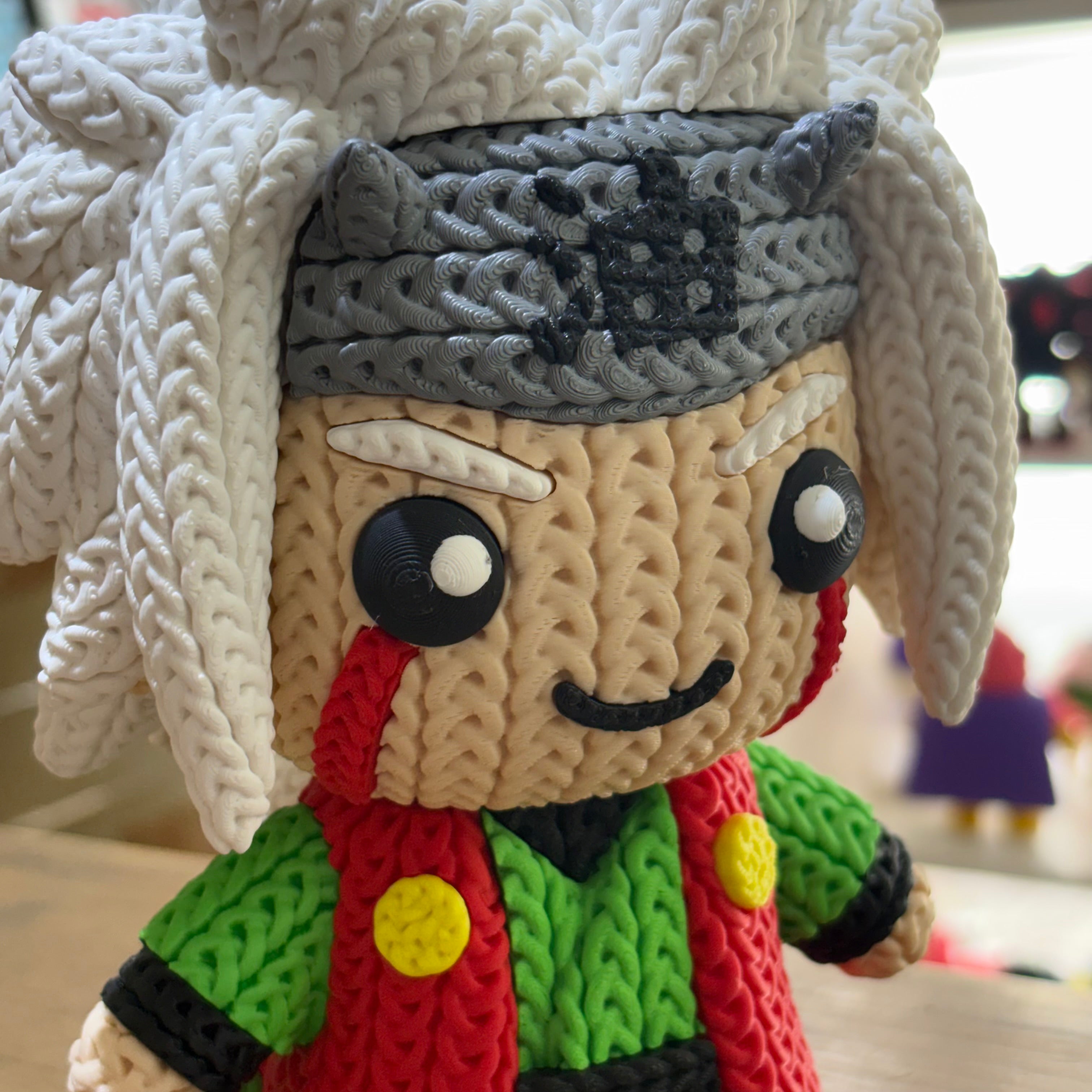 PERSONAJE ESTILO CROCHET 3D