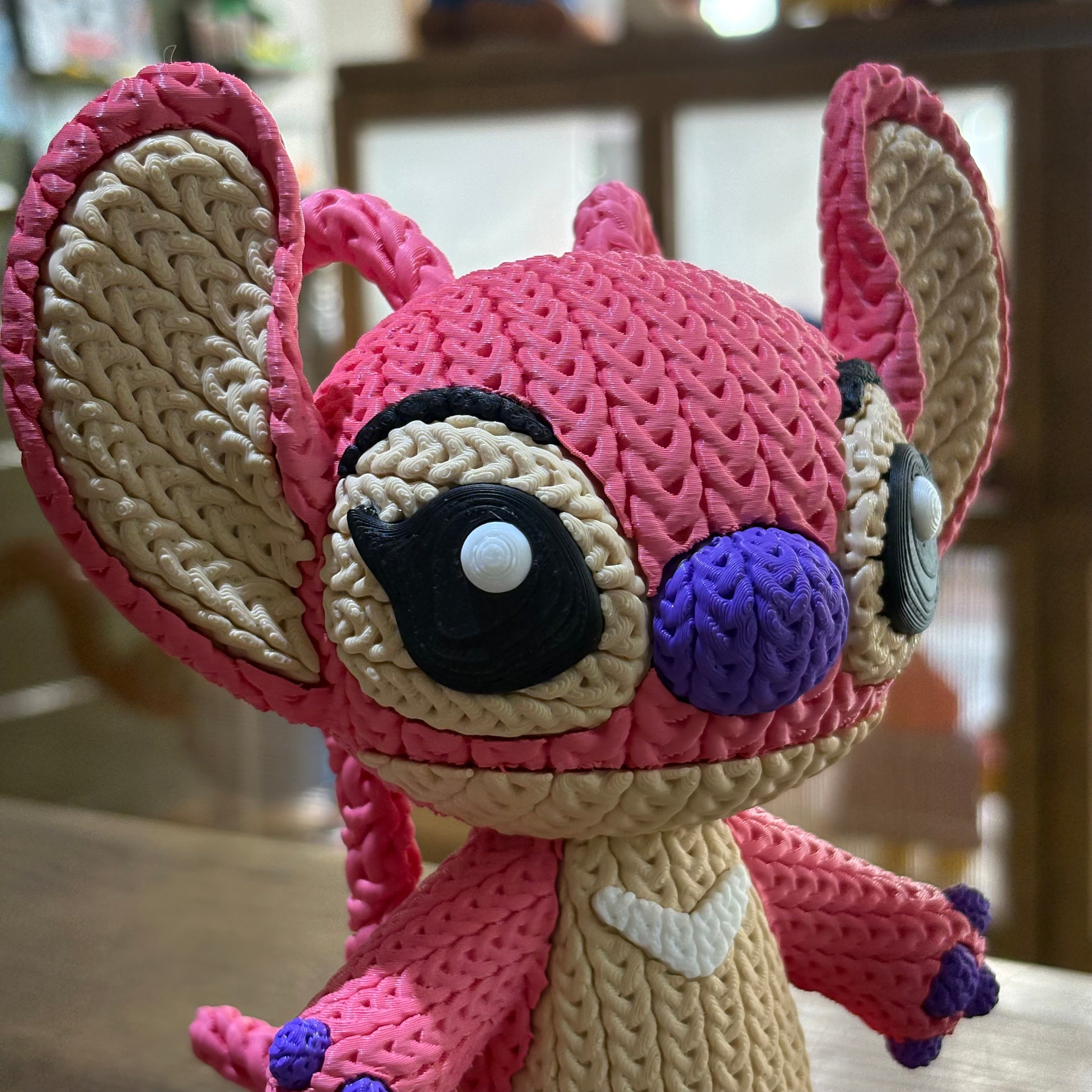 PERSONAJE ESTILO CROCHET 3D