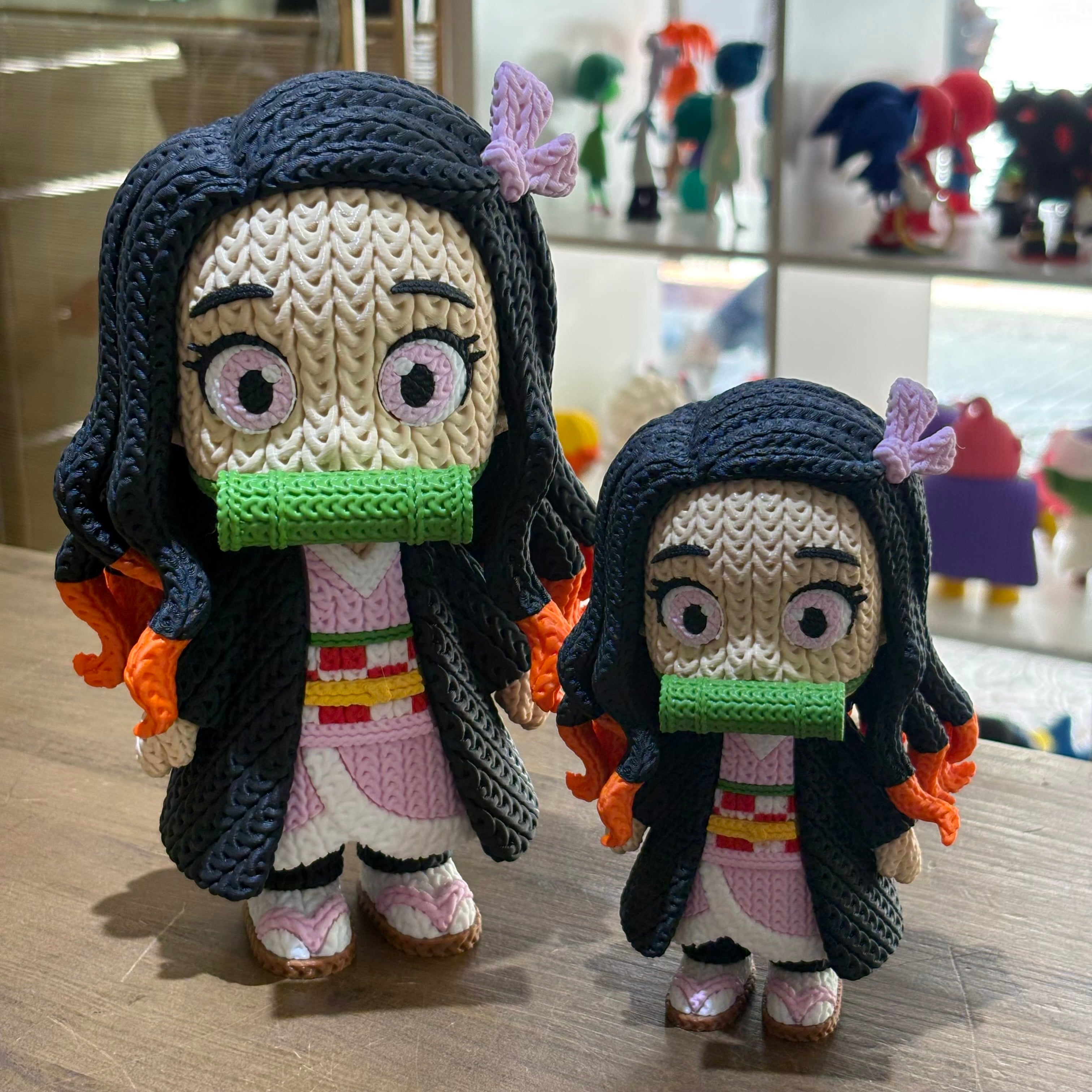 PERSONAJE ESTILO CROCHET 3D
