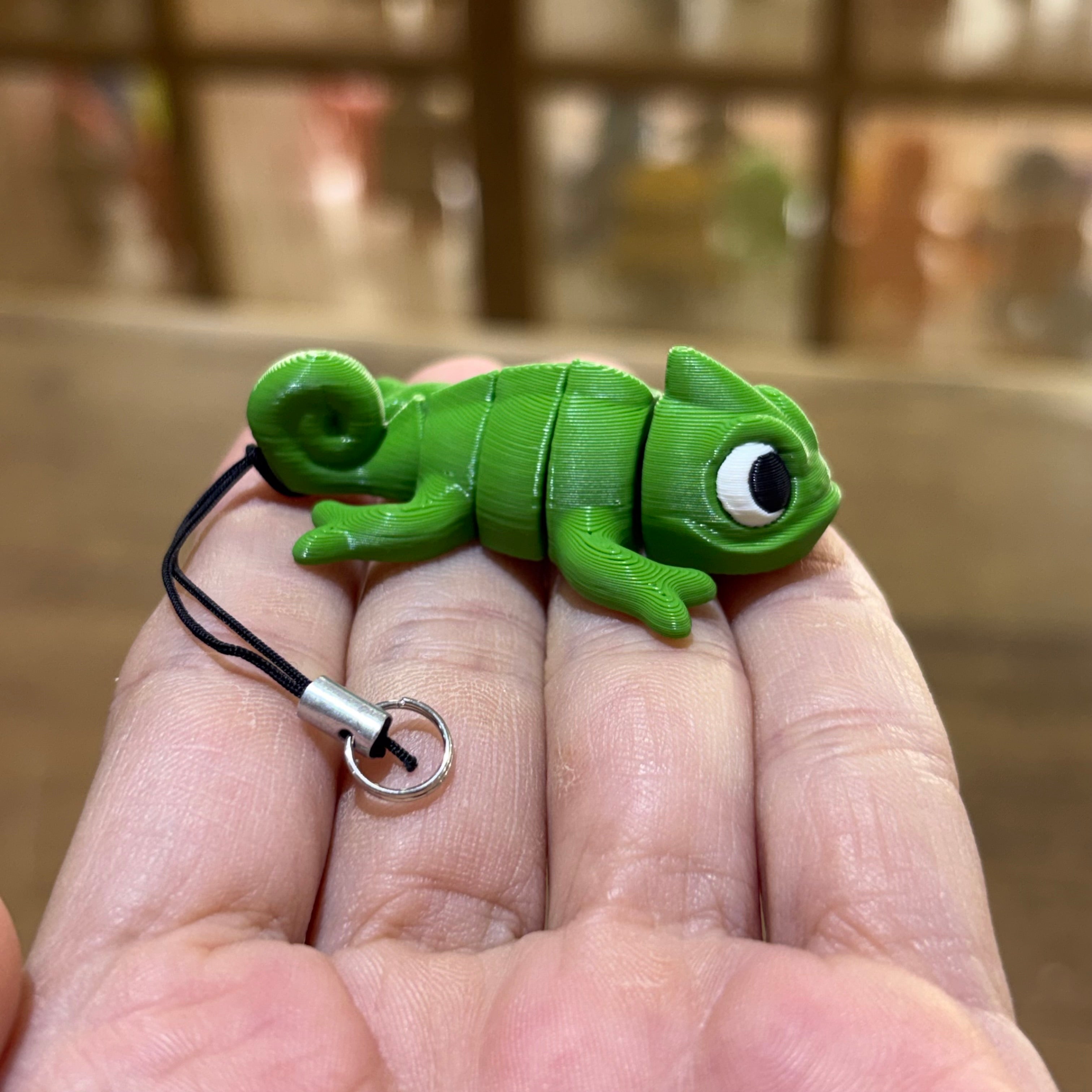 LLAVERO MINI CAMALEON