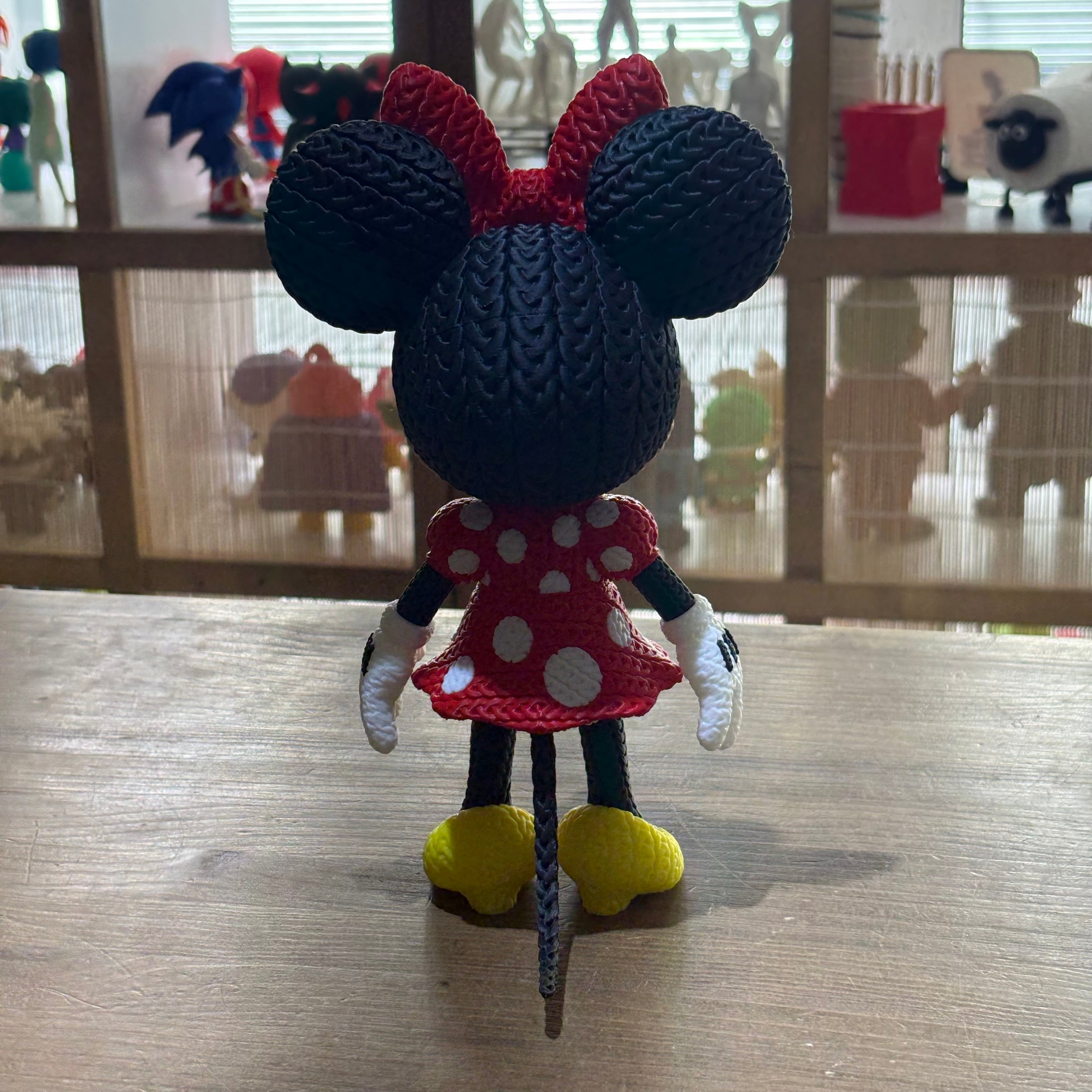 PERSONAJE ESTILO CROCHET 3D