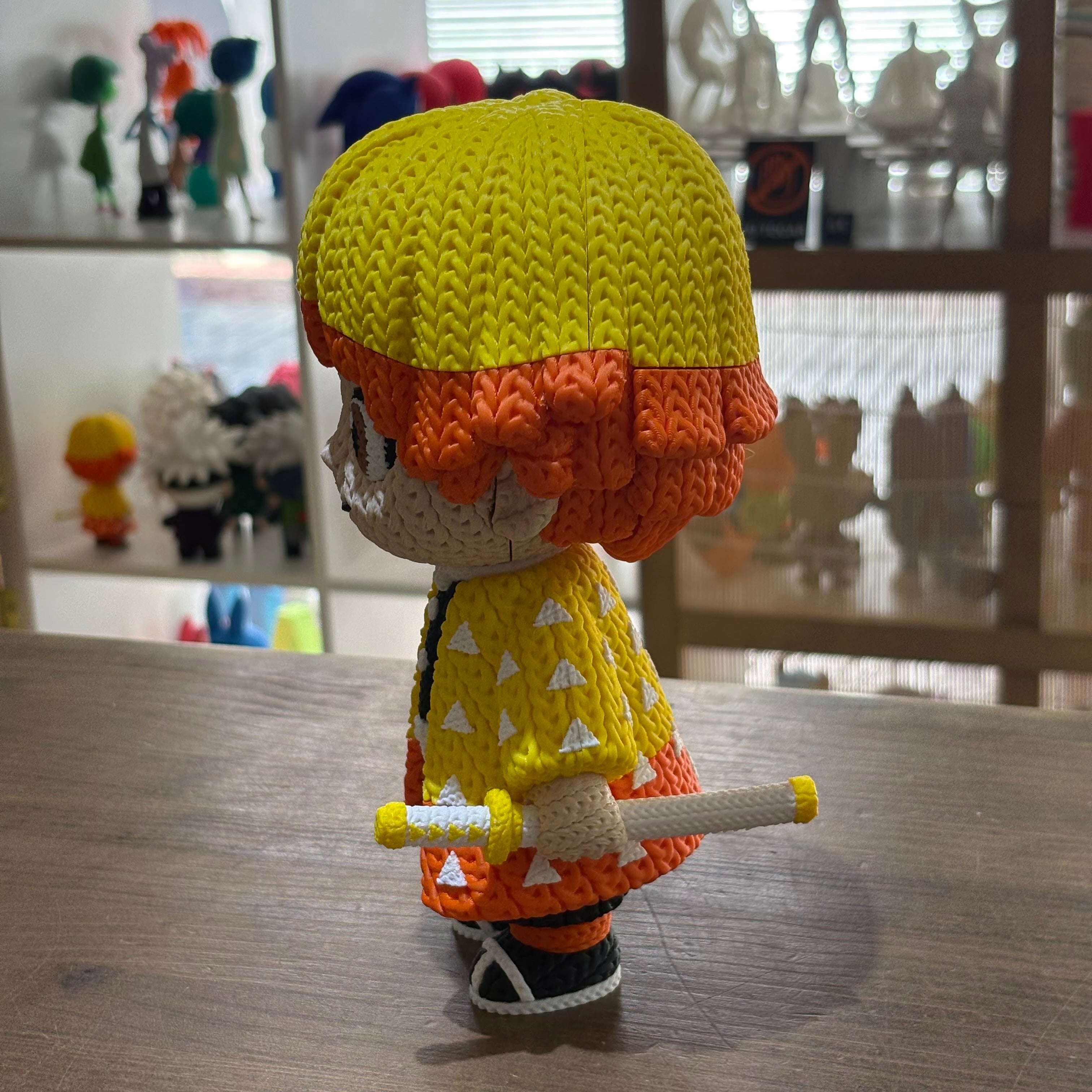 PERSONAJE ESTILO CROCHET 3D