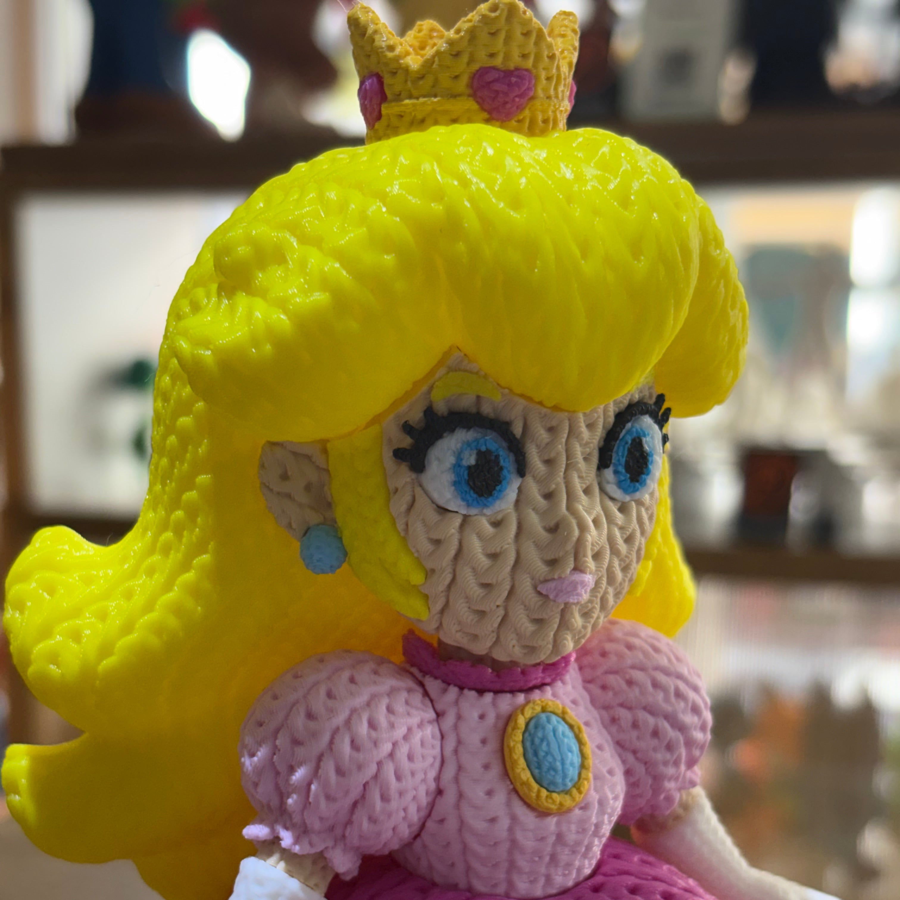 PERSONAJE ESTILO CROCHET 3D