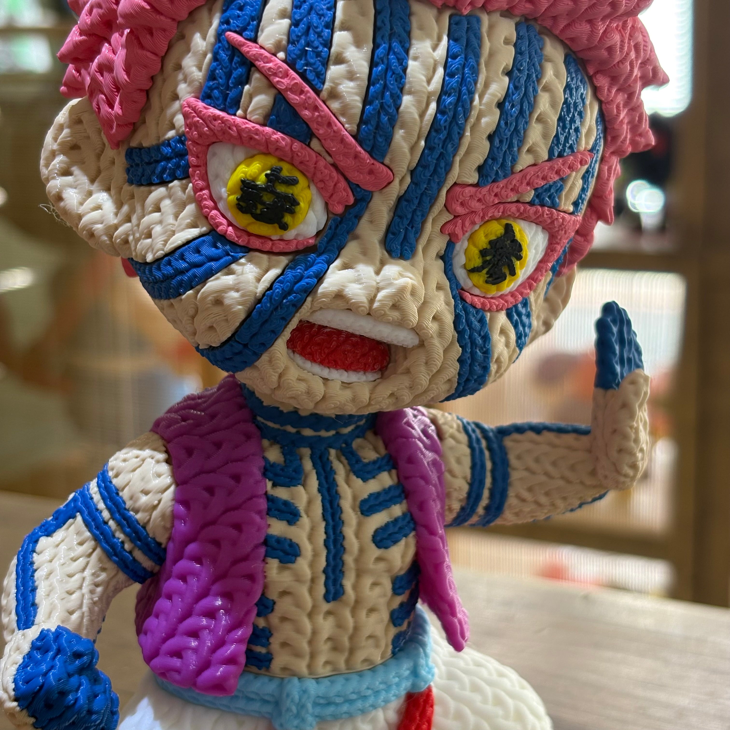 PERSONAJE ESTILO CROCHET 3D