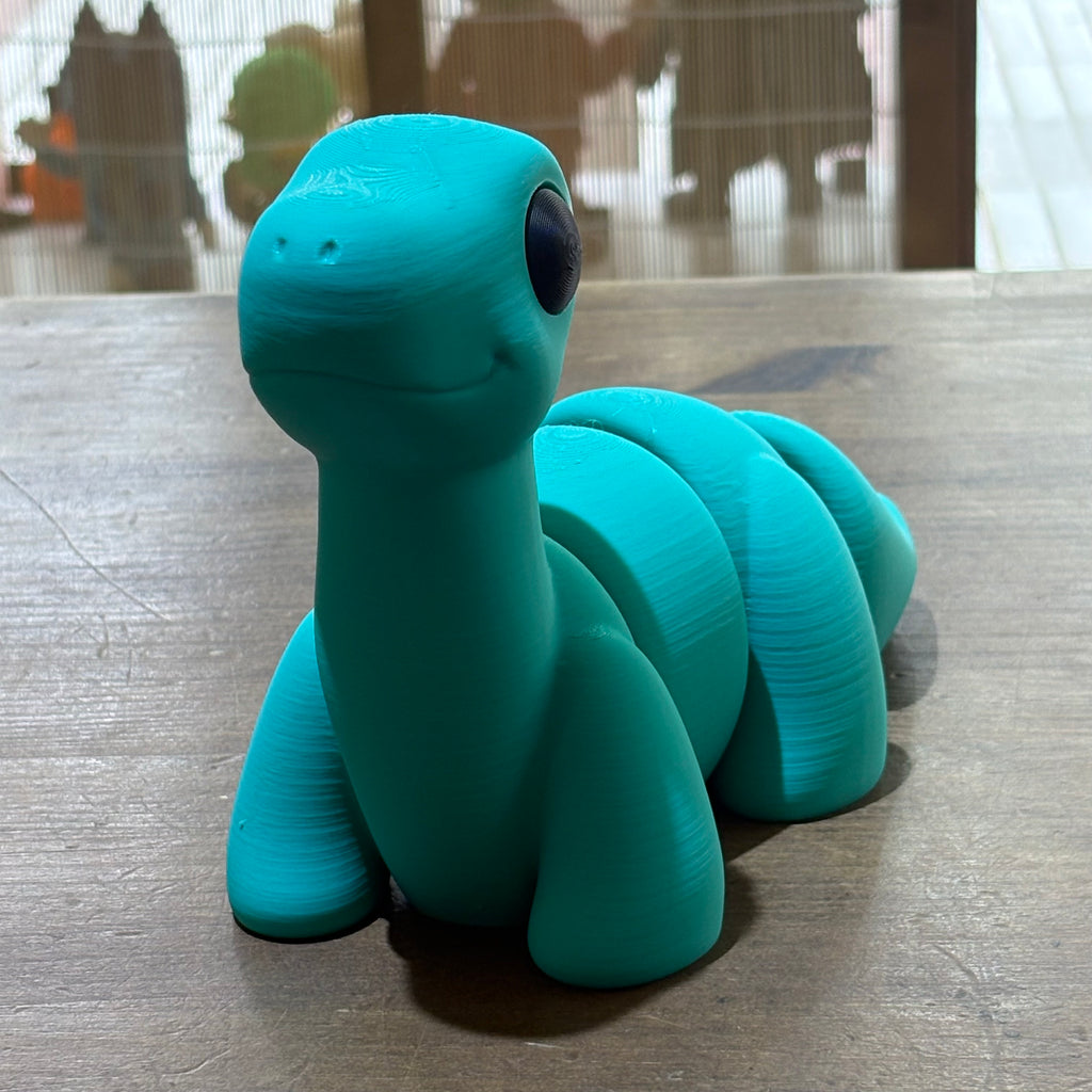 MAXI BRONTOSAURUS FLEXI TURQUESA