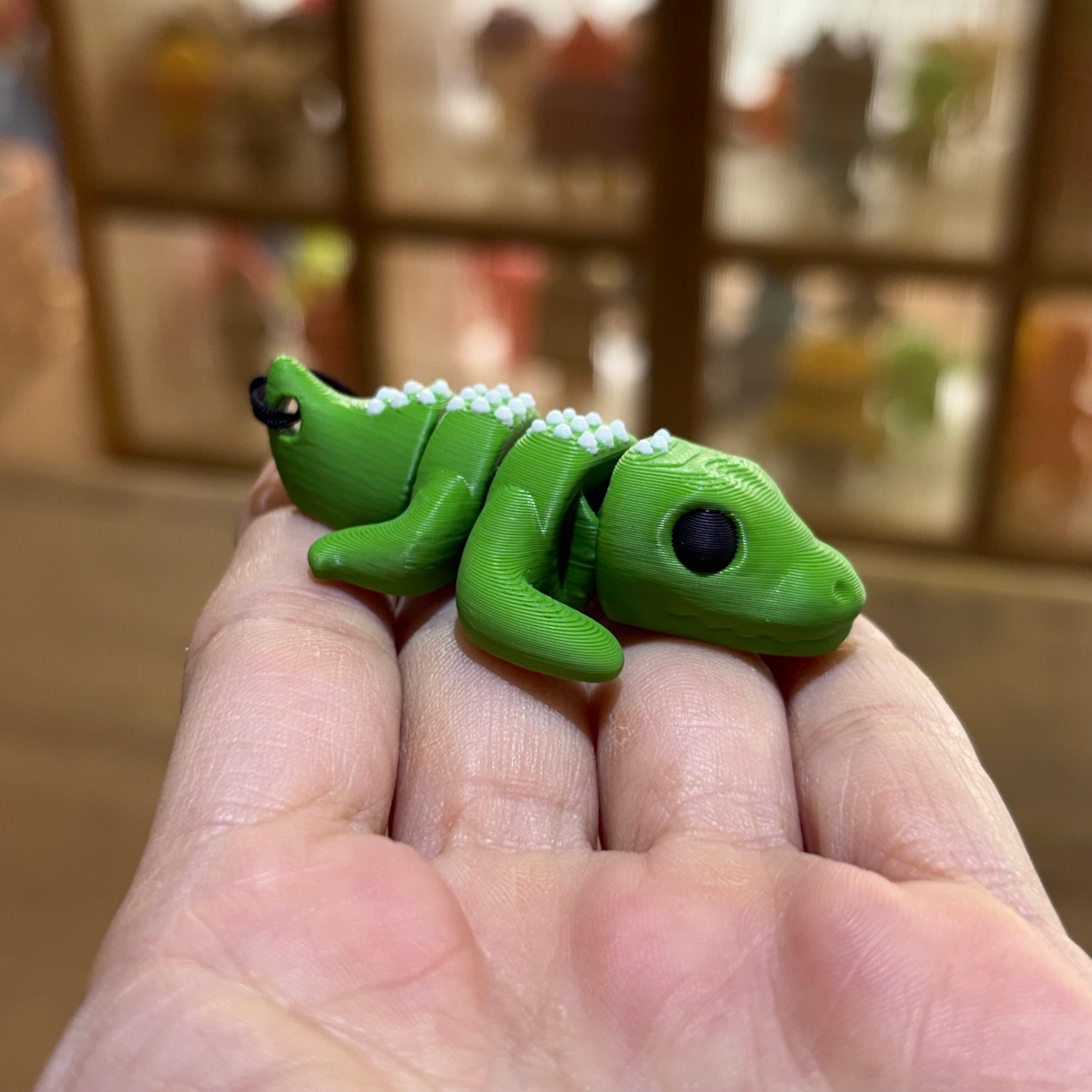 LLAVERO MINI COCODRILO