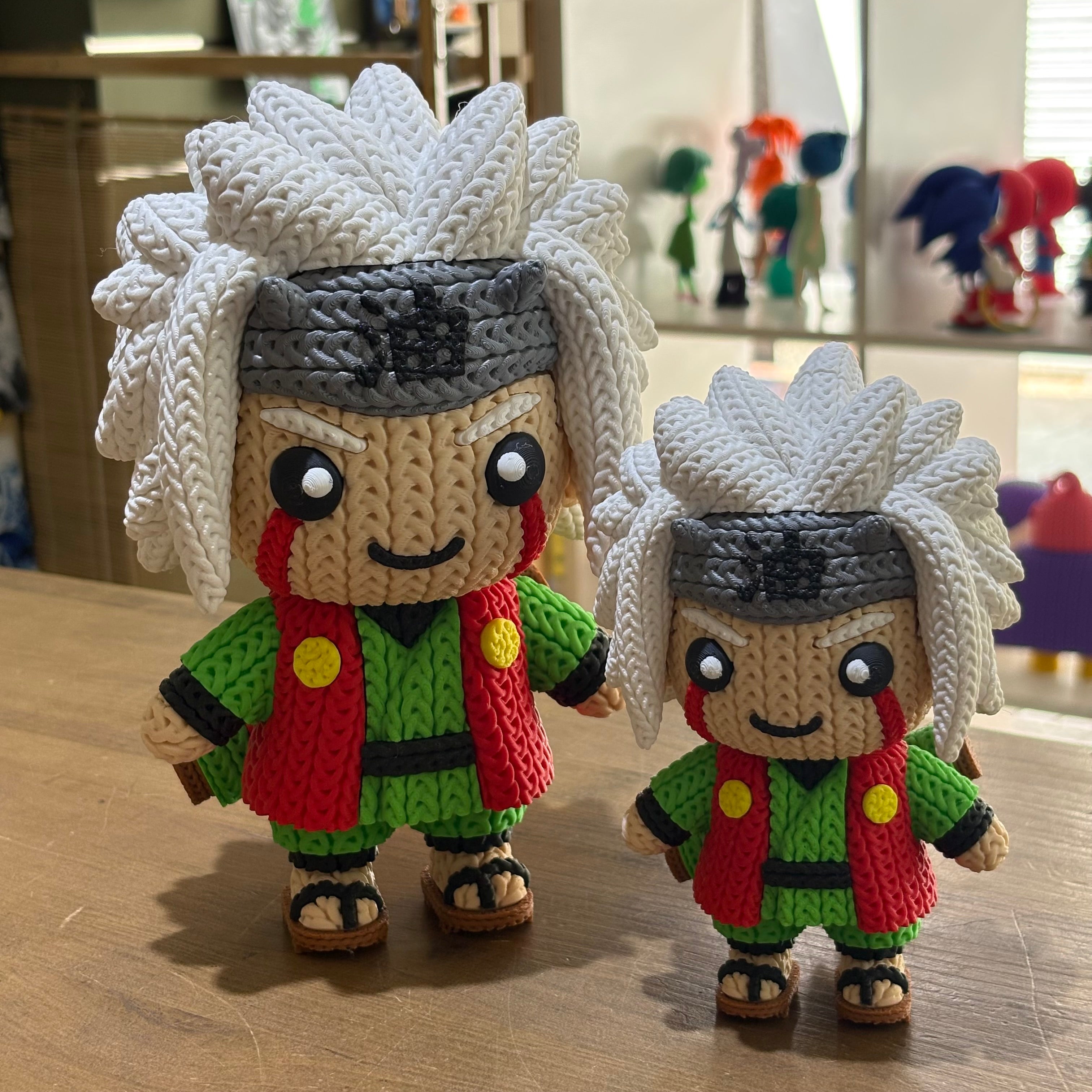 PERSONAJE ESTILO CROCHET 3D