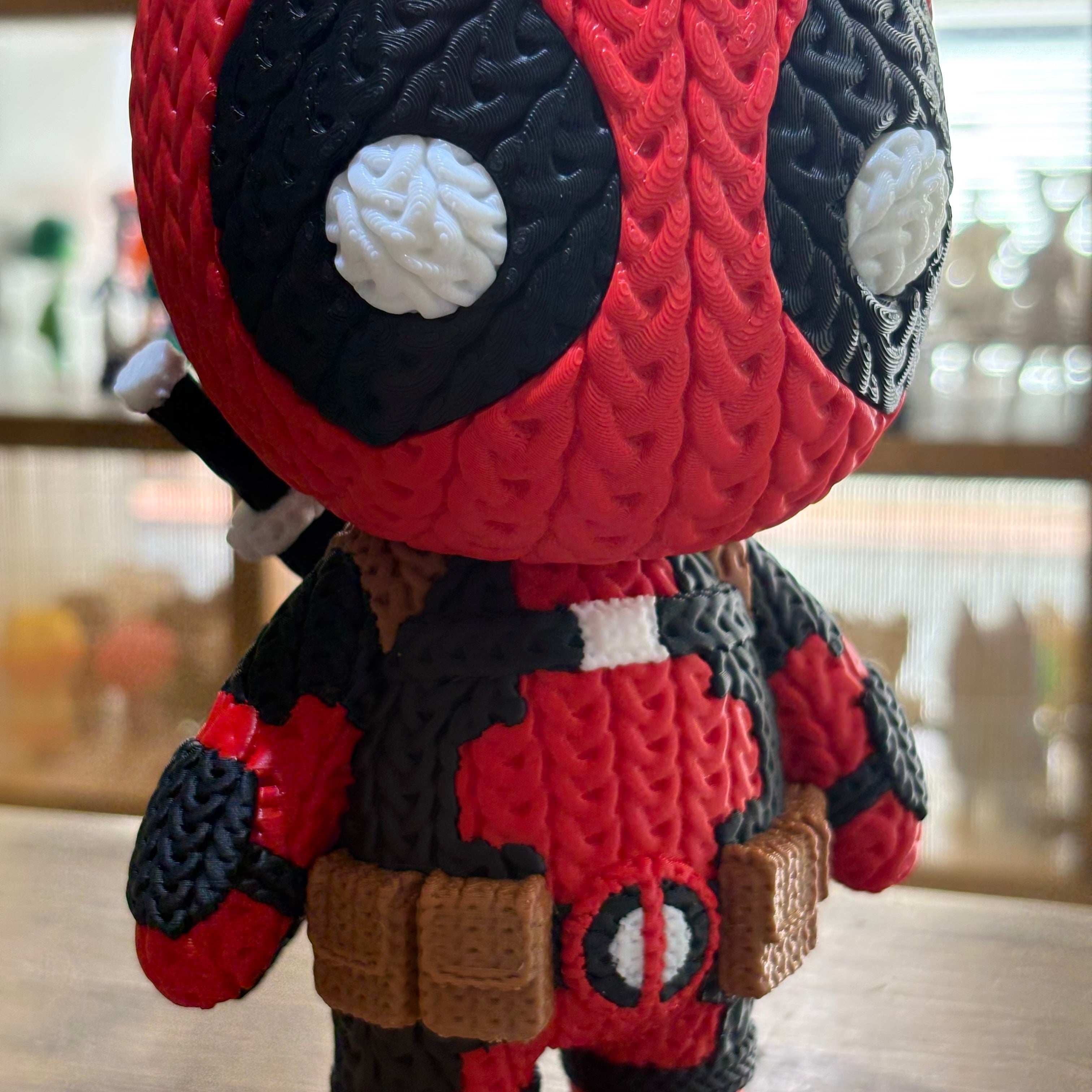 PERSONAJE ESTILO CROCHET 3D