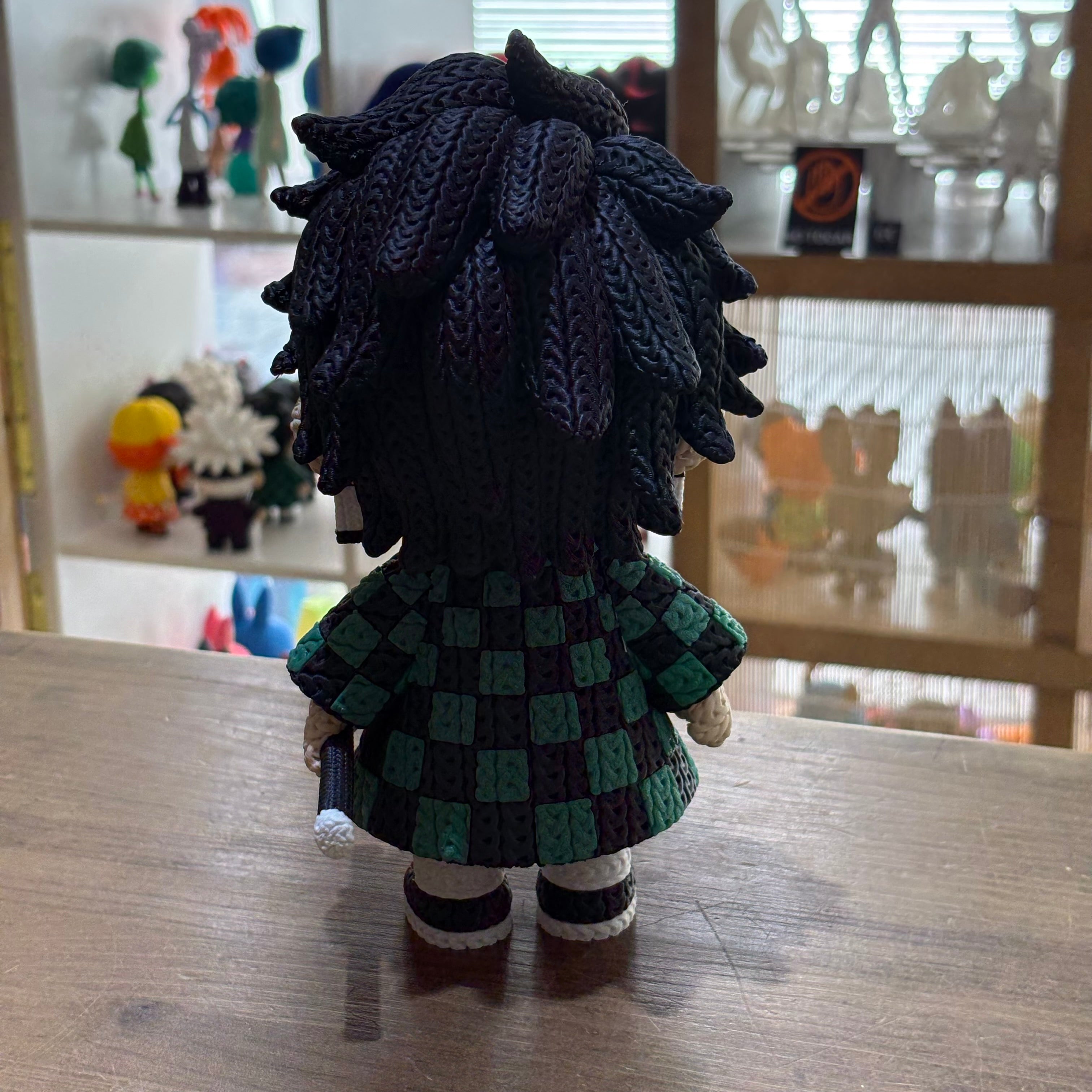 PERSONAJE ESTILO CROCHET 3D