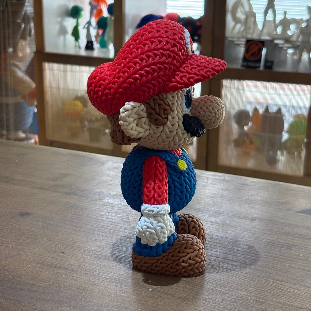 PERSONAJE ESTILO CROCHET 3D