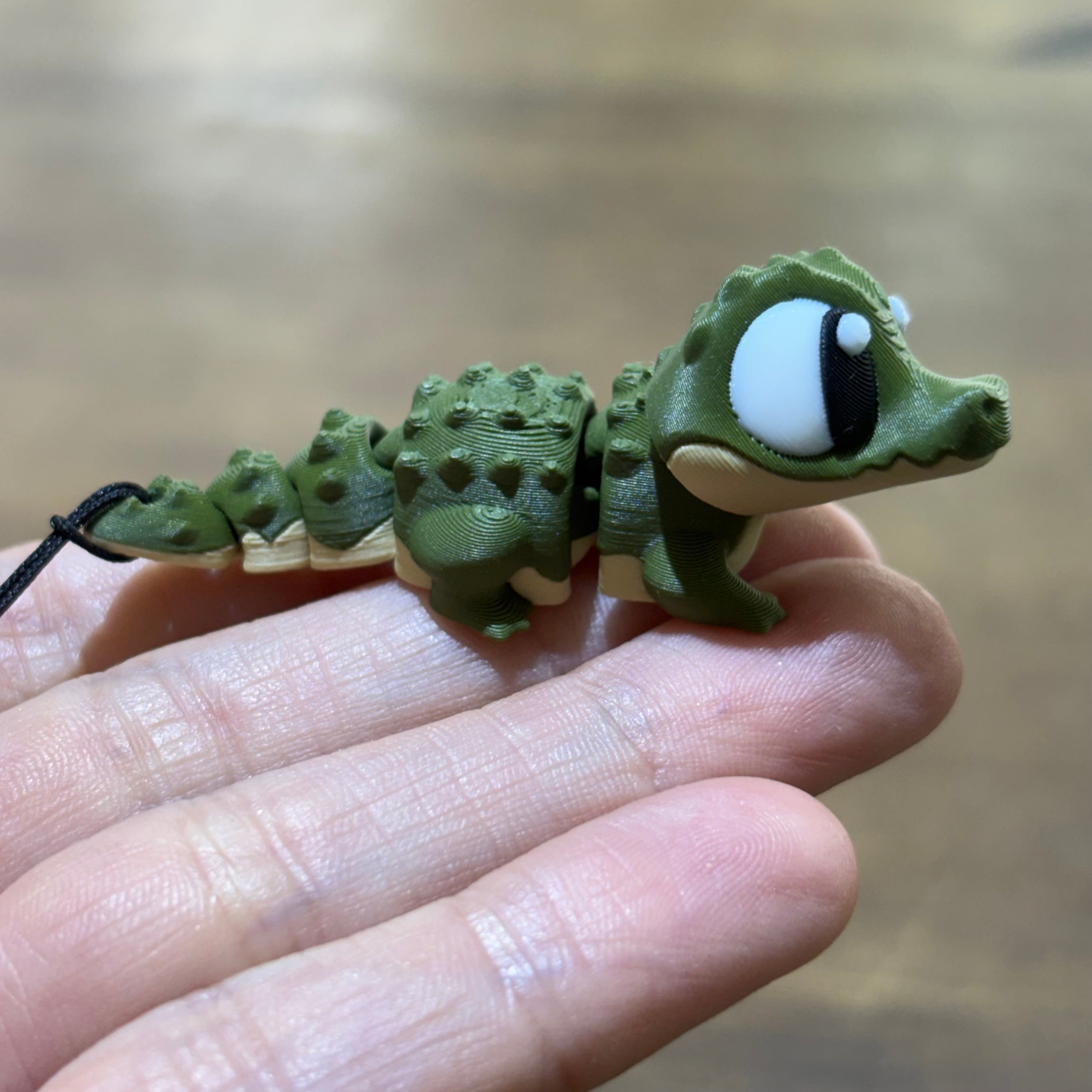 LLAVERO MINI COCODRILO