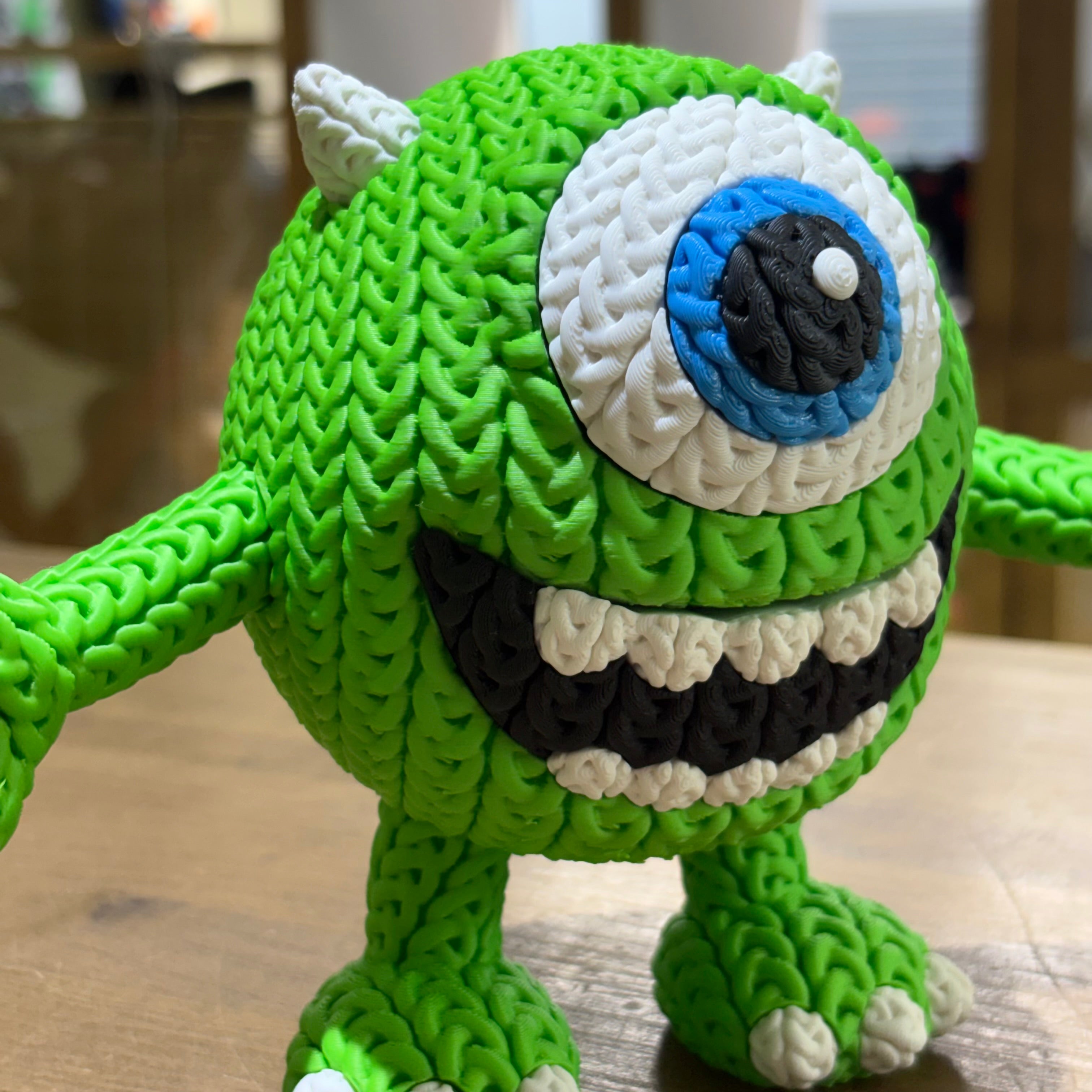PERSONAJE ESTILO CROCHET 3D