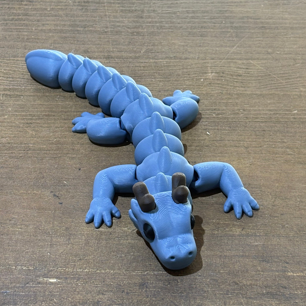 DRAGÓN FLEXI GRIS AZULADO