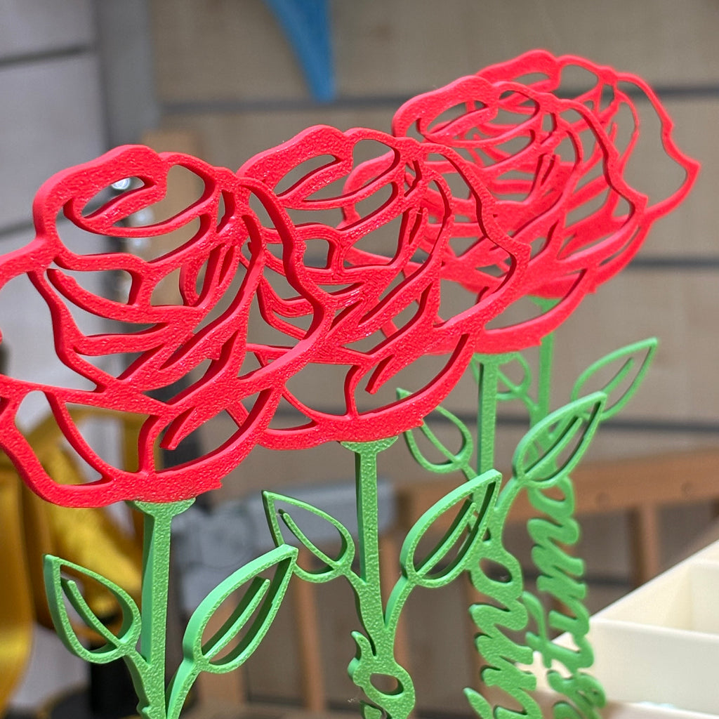 ROSA CON MENSAJE