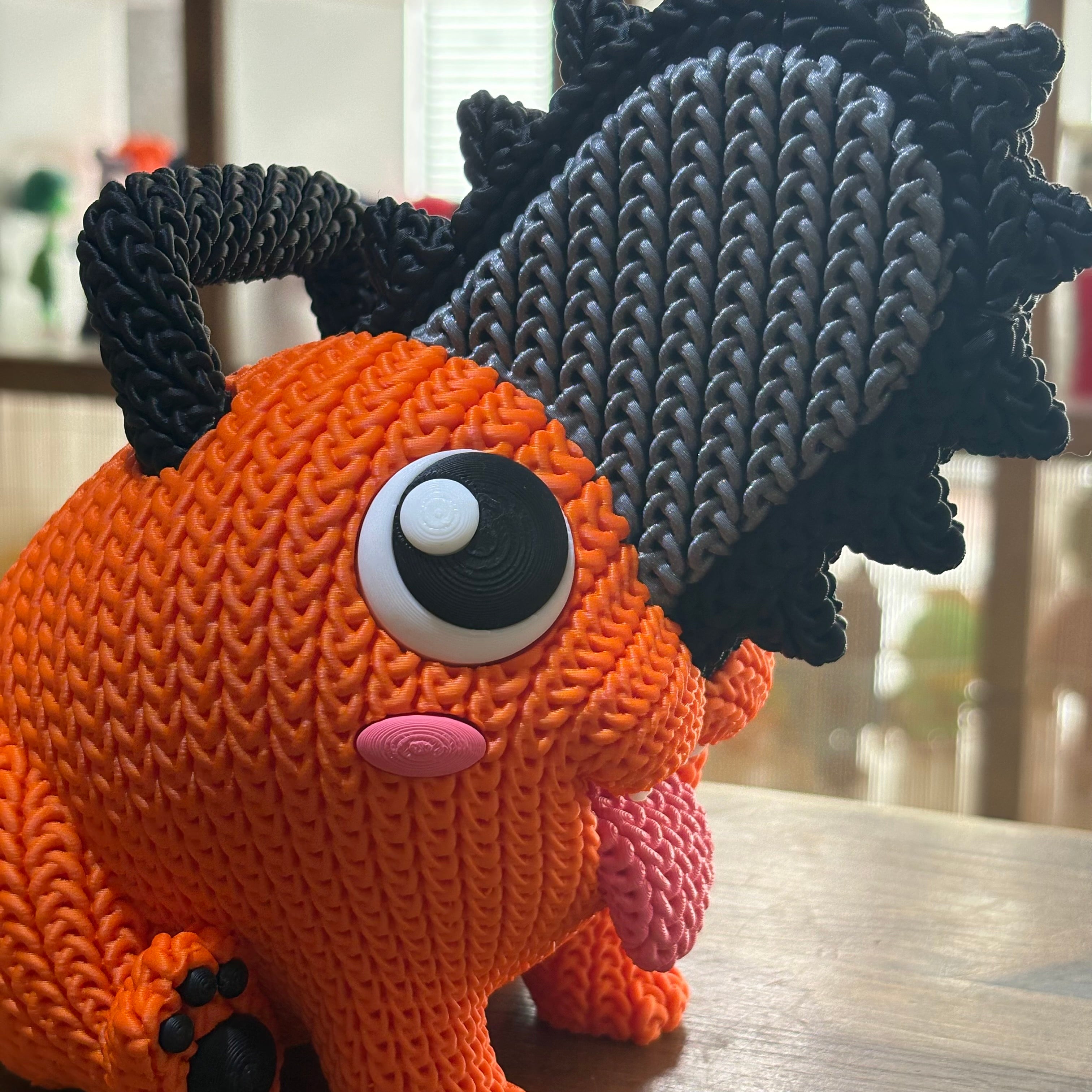 PERSONAJE ESTILO CROCHET 3D