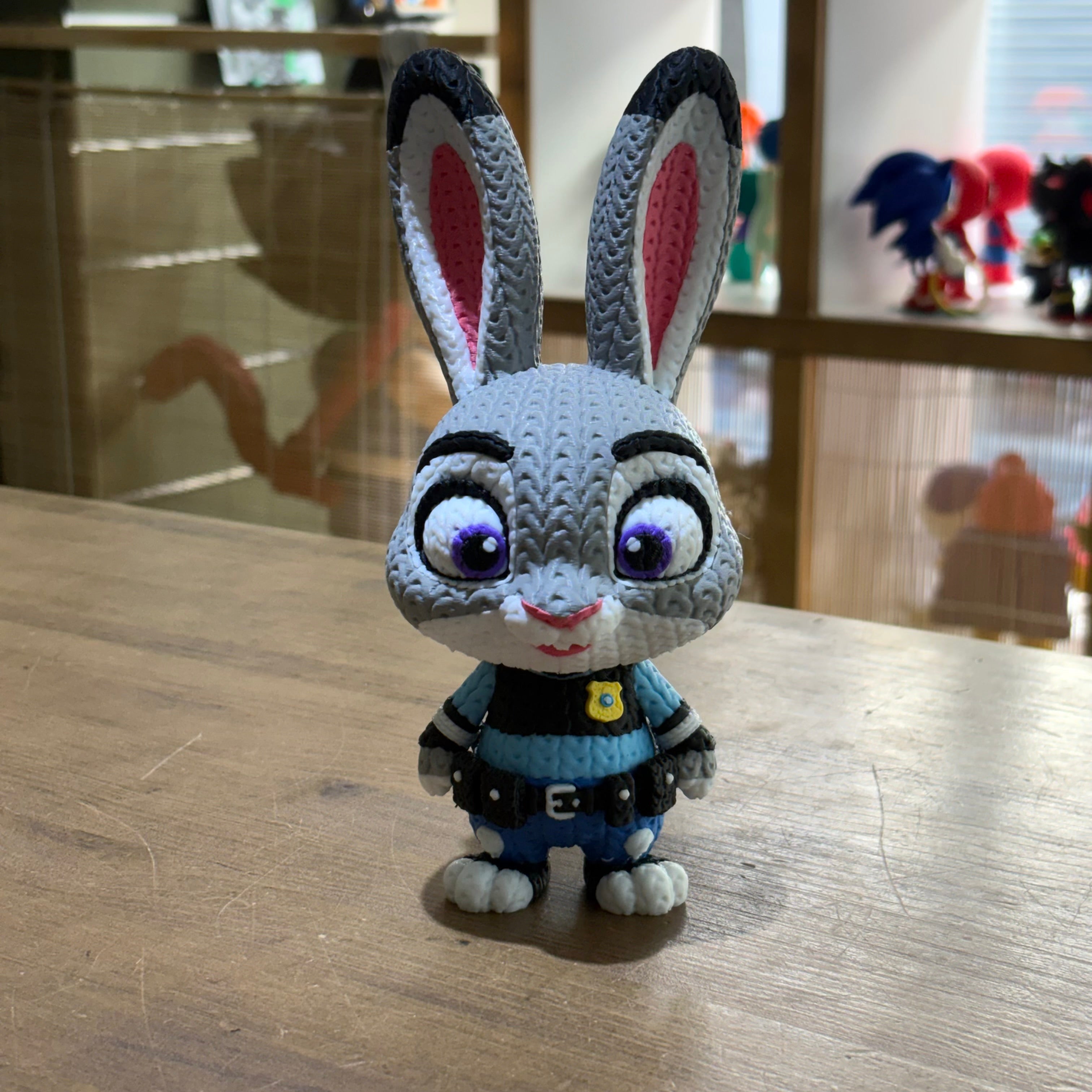 PERSONAJE ESTILO CROCHET 3D