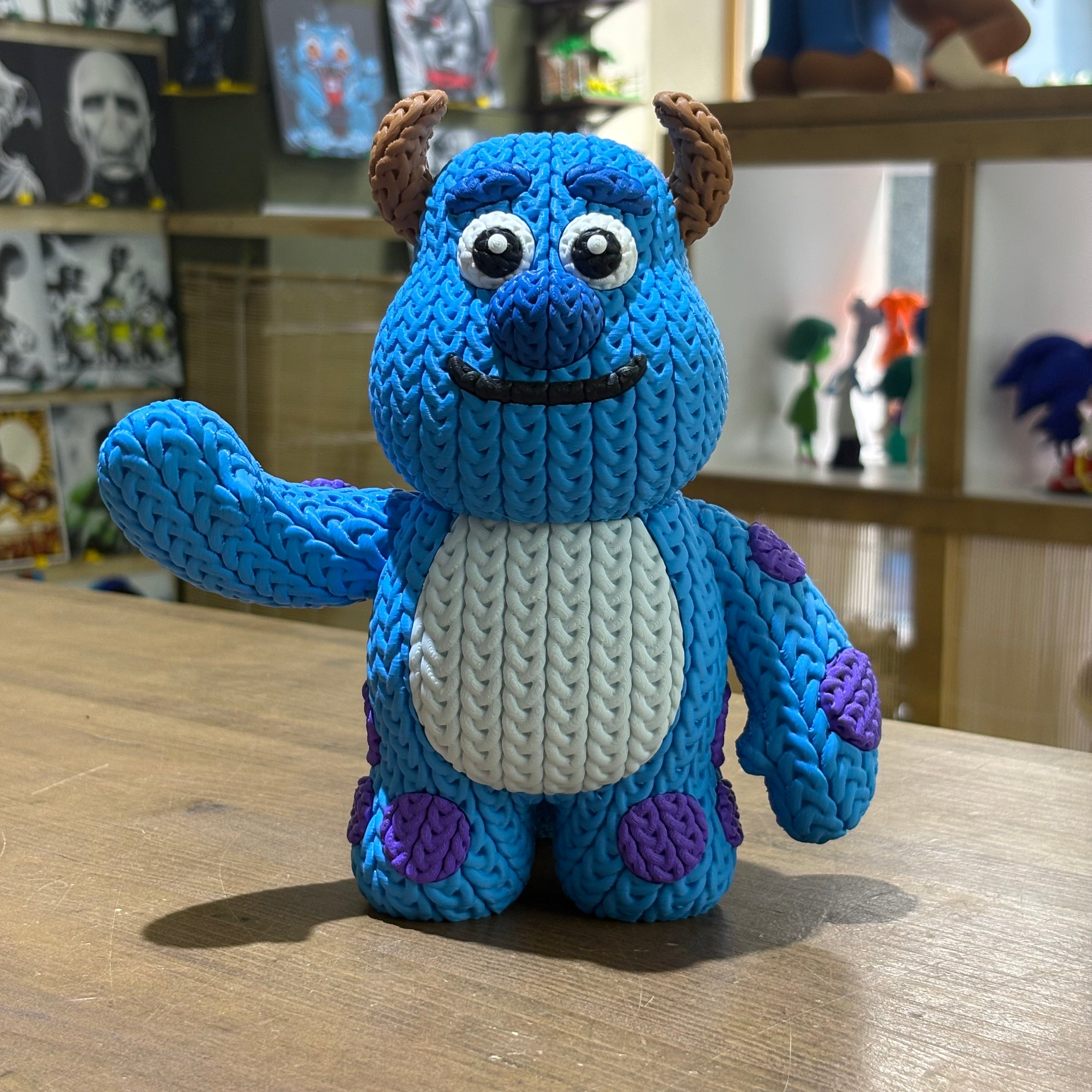 PERSONAJE ESTILO CROCHET 3D