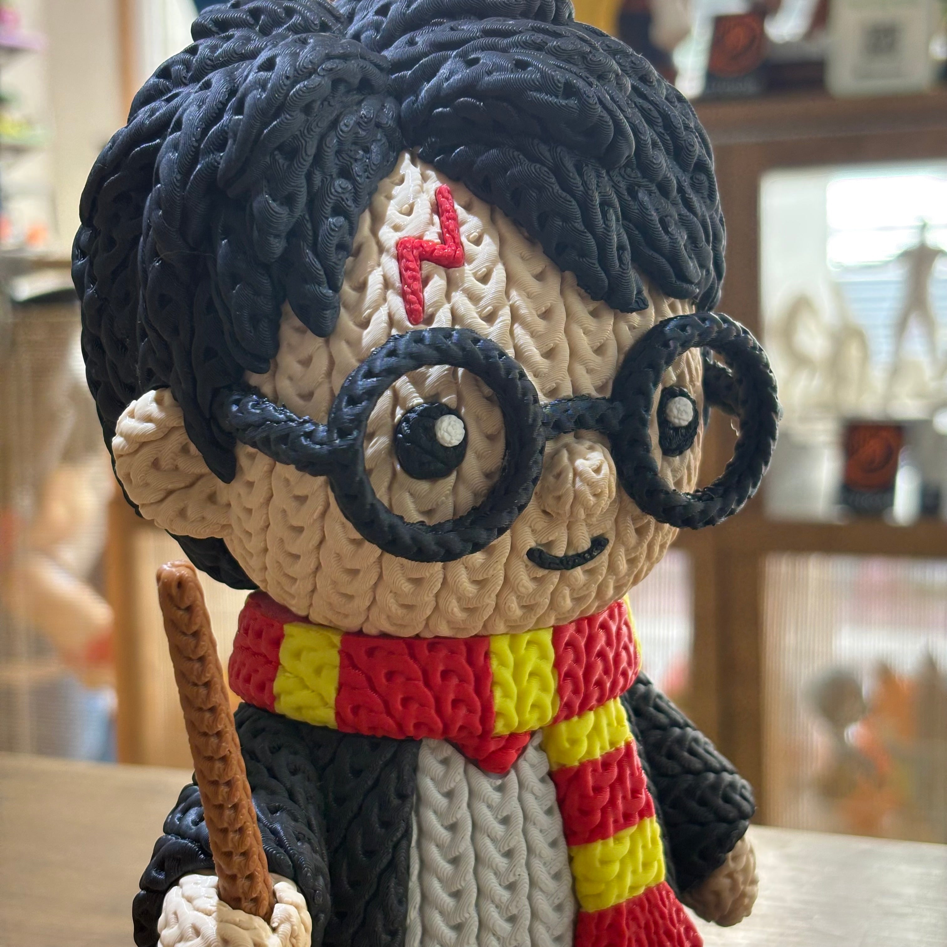 PERSONAJE ESTILO CROCHET 3D