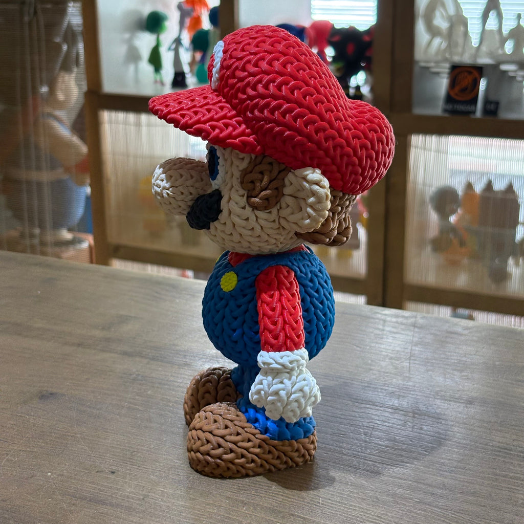 PERSONAJE ESTILO CROCHET 3D