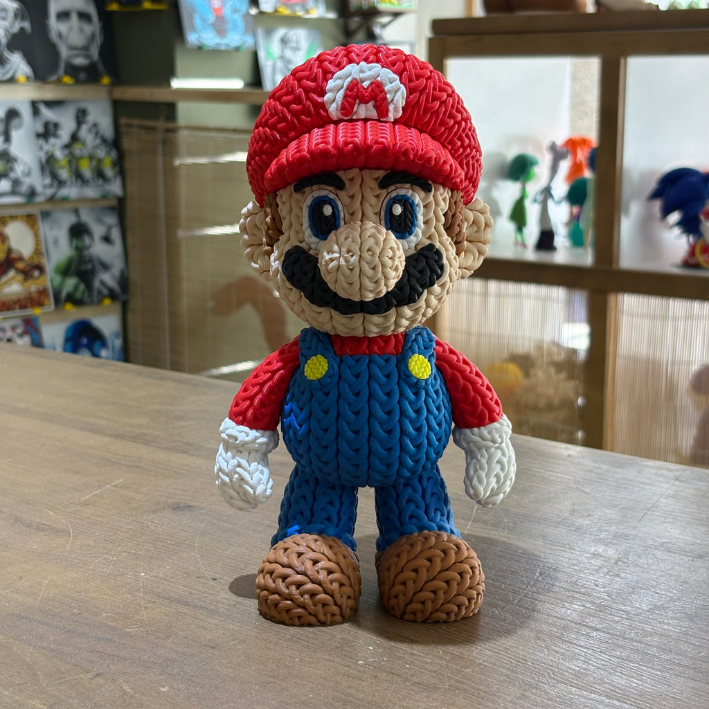 PERSONAJE ESTILO CROCHET 3D