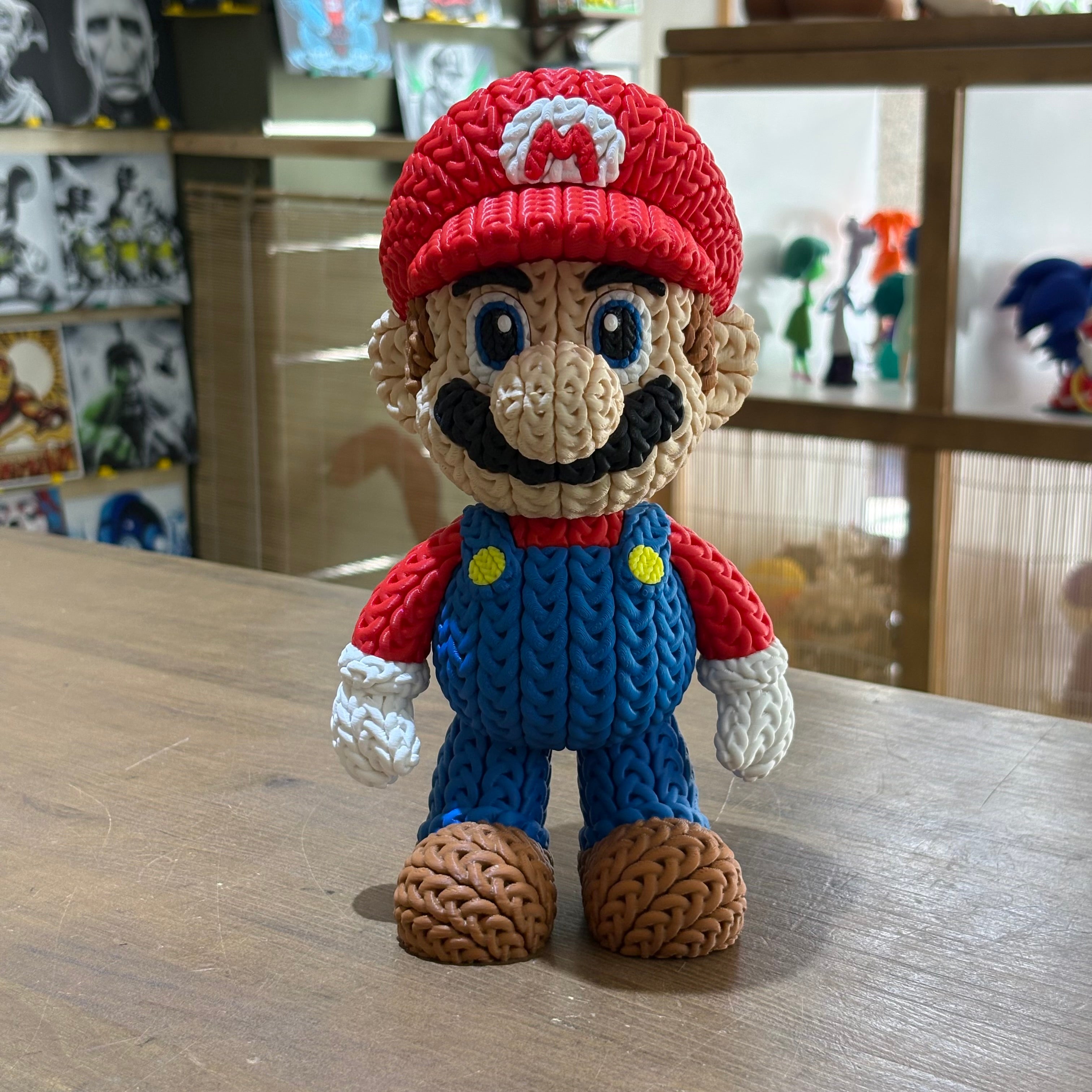 PERSONAJE ESTILO CROCHET 3D